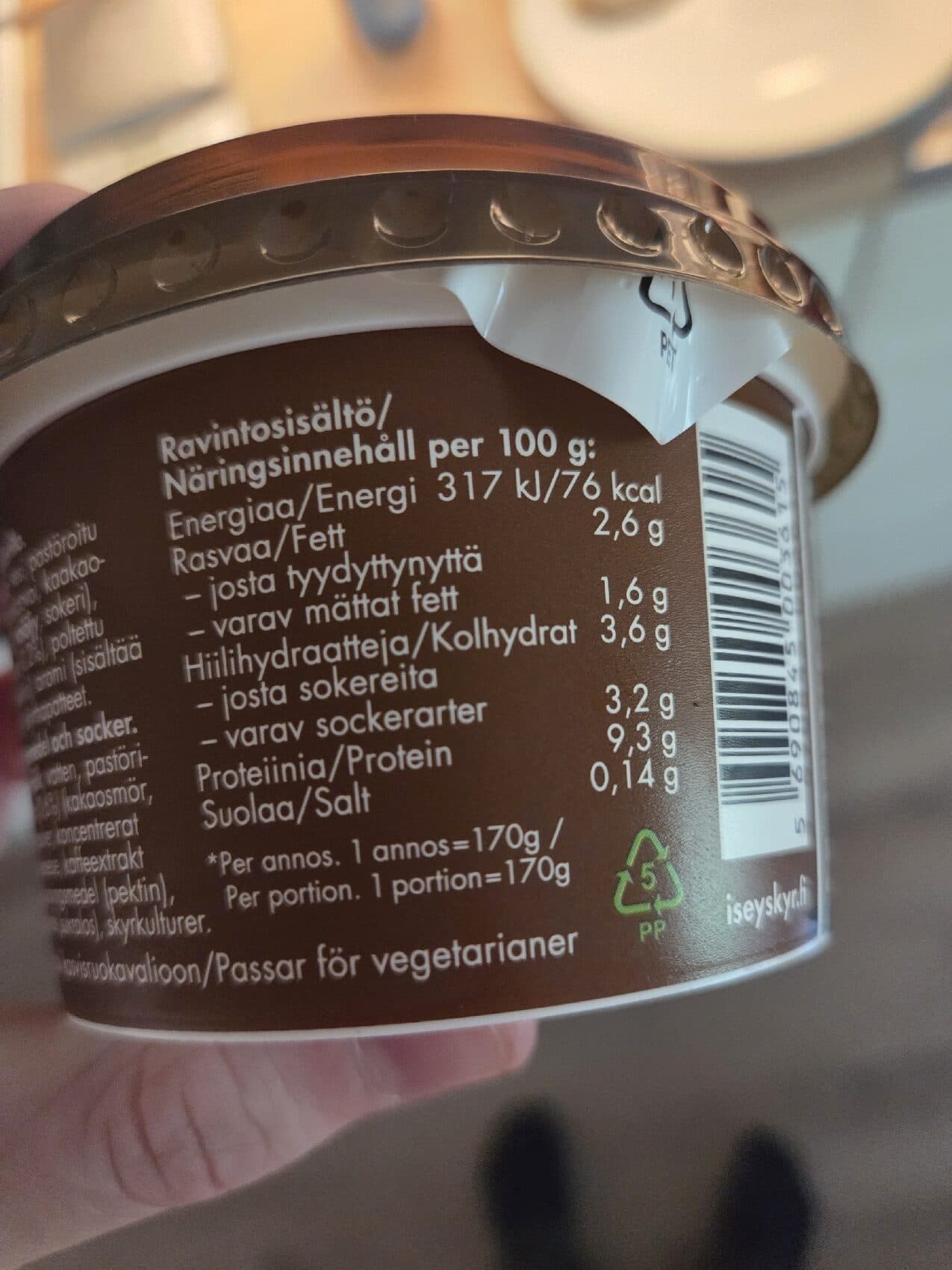 isey SKYR Coffee-Choco packshot