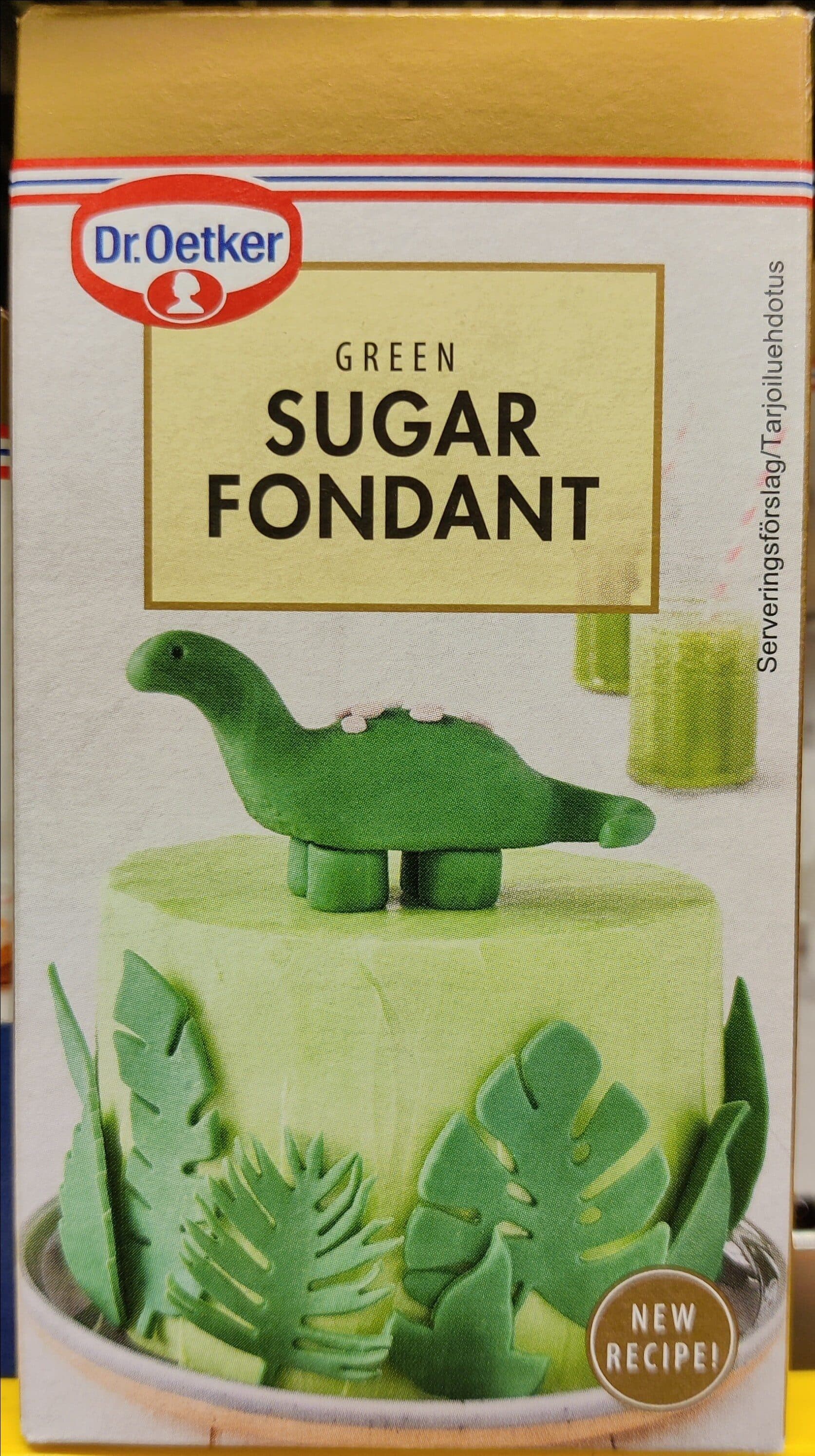 Dr. Oetker Green Sugar Fondant packshot