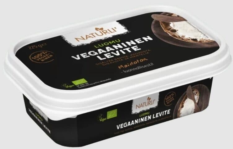 Naturli' Vegaaninen luomu levite packshot