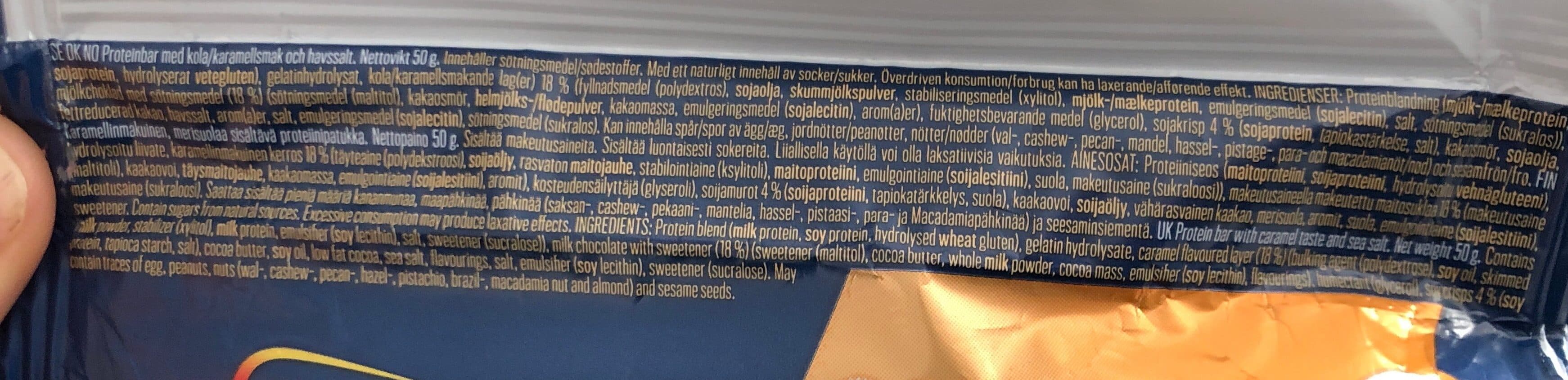Maxim Protein Bar packshot