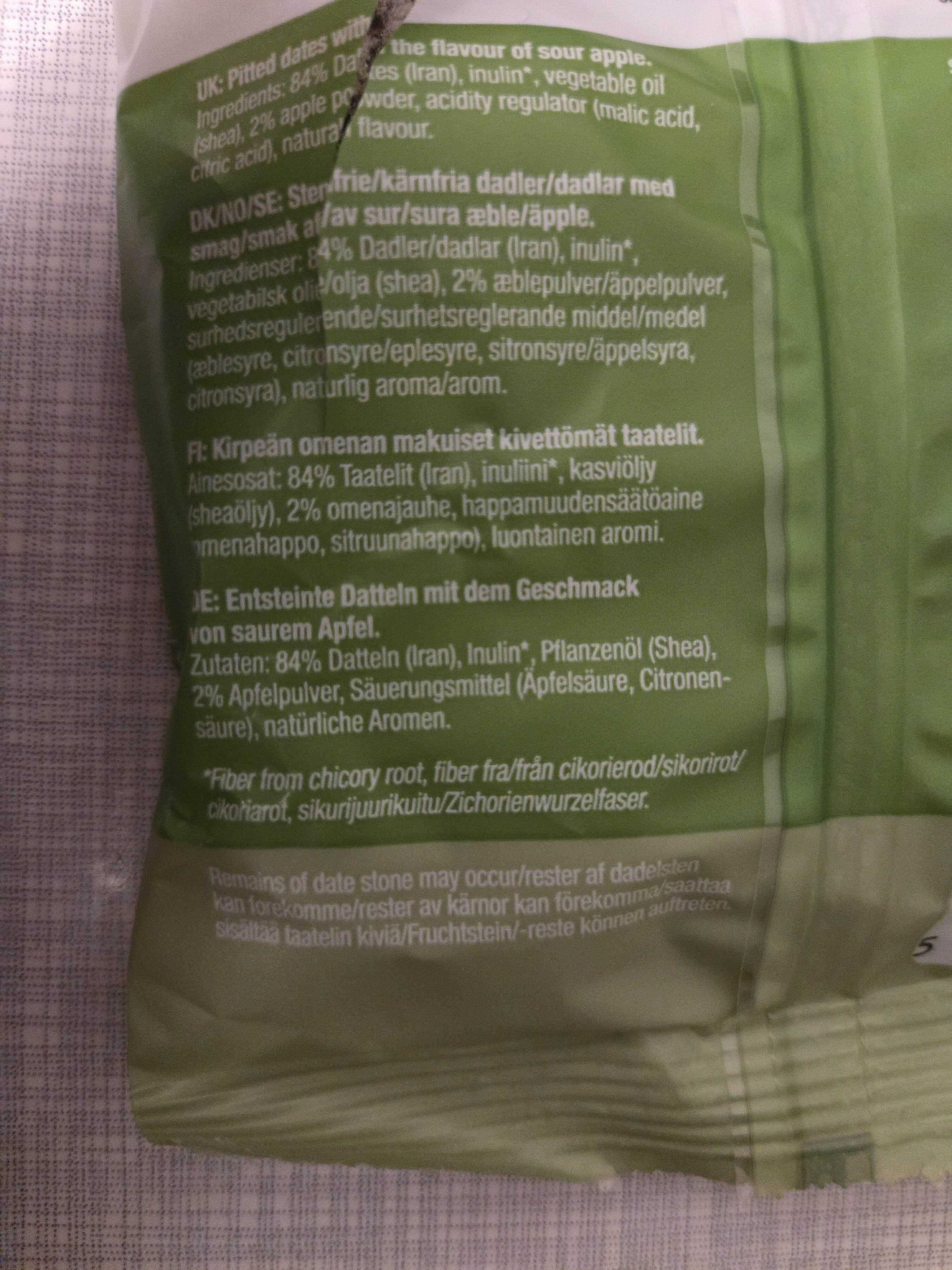 True Dates Sour Apple packshot