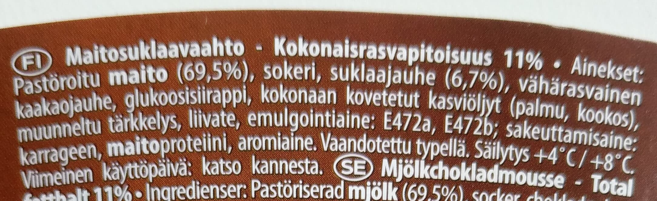 Dukat Dolce Mousse Chocolat packshot