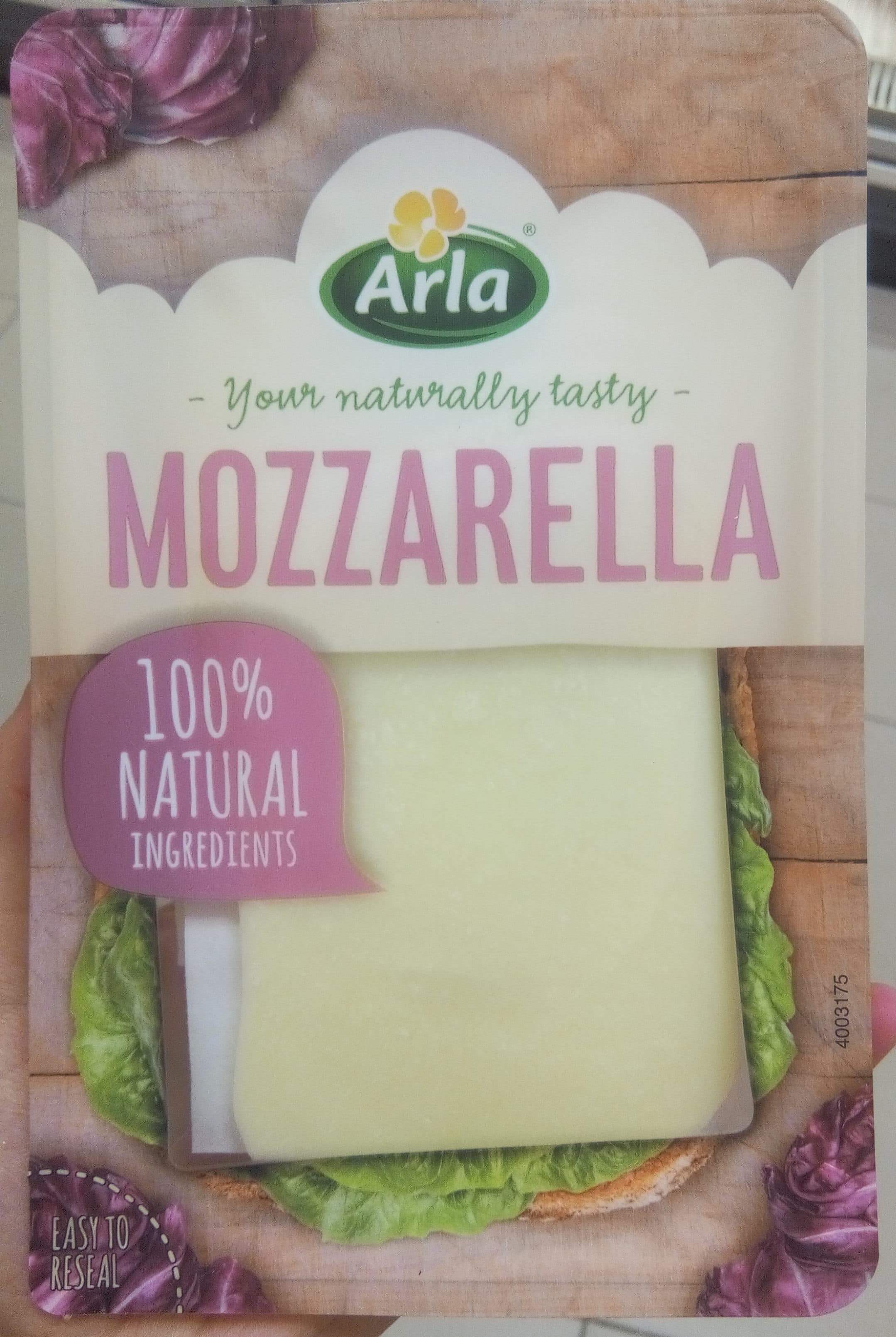 Arla Mozzarella packshot