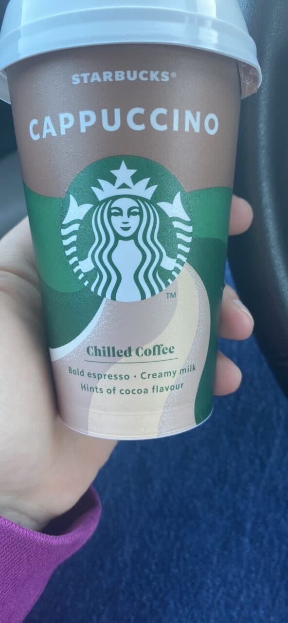 Starbucks cappuccino packshot