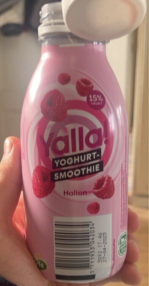 Yalla! Jogurttismoothie vadelma packshot