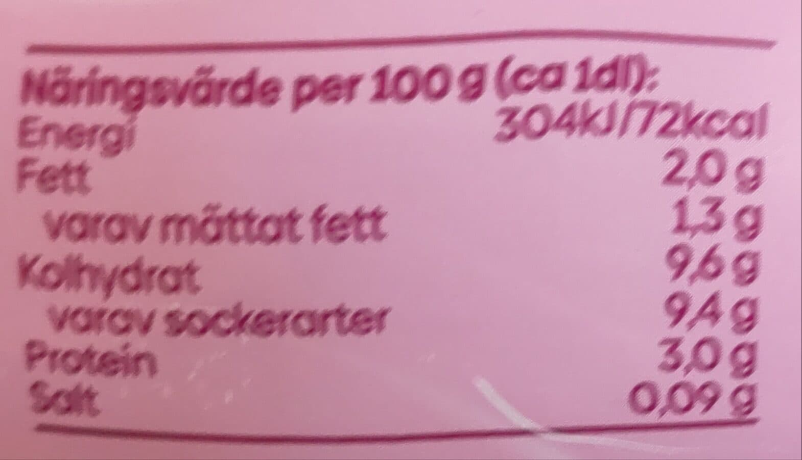 Yalla! Jogurttismoothie vadelma packshot