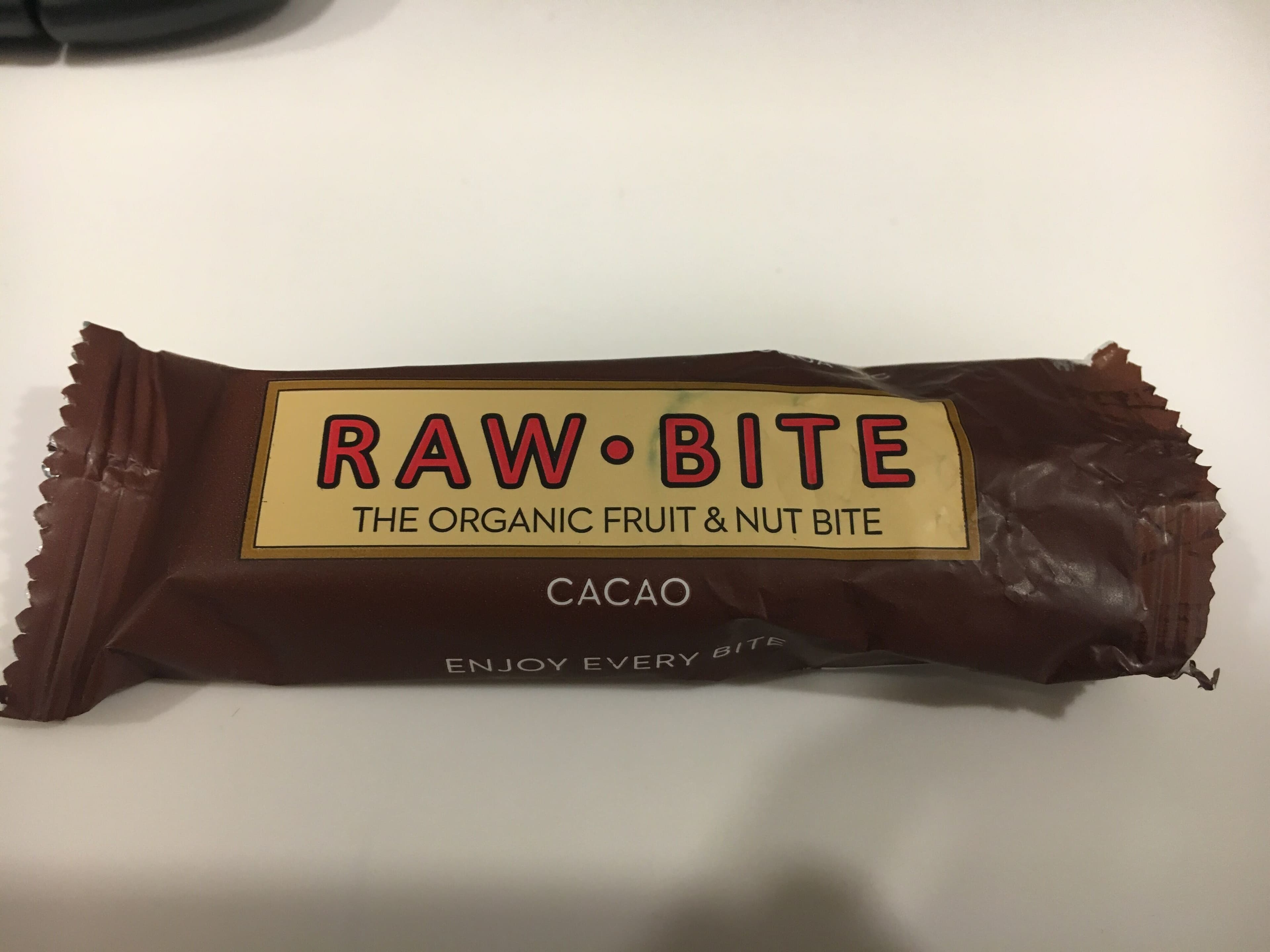 raw bite Rawbite The Organic Fruit & Nut Bite Cacao packshot