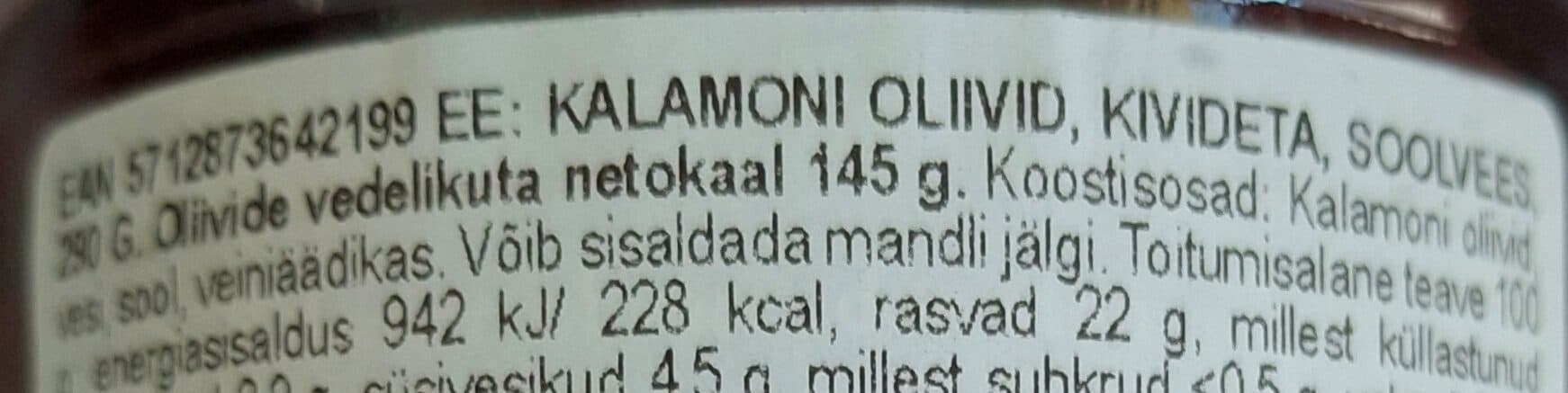 Salling Kalamon Oliven packshot