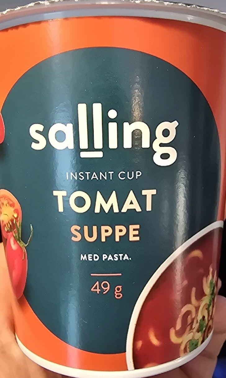 SALLING Instant Cup Tomat Suppe packshot