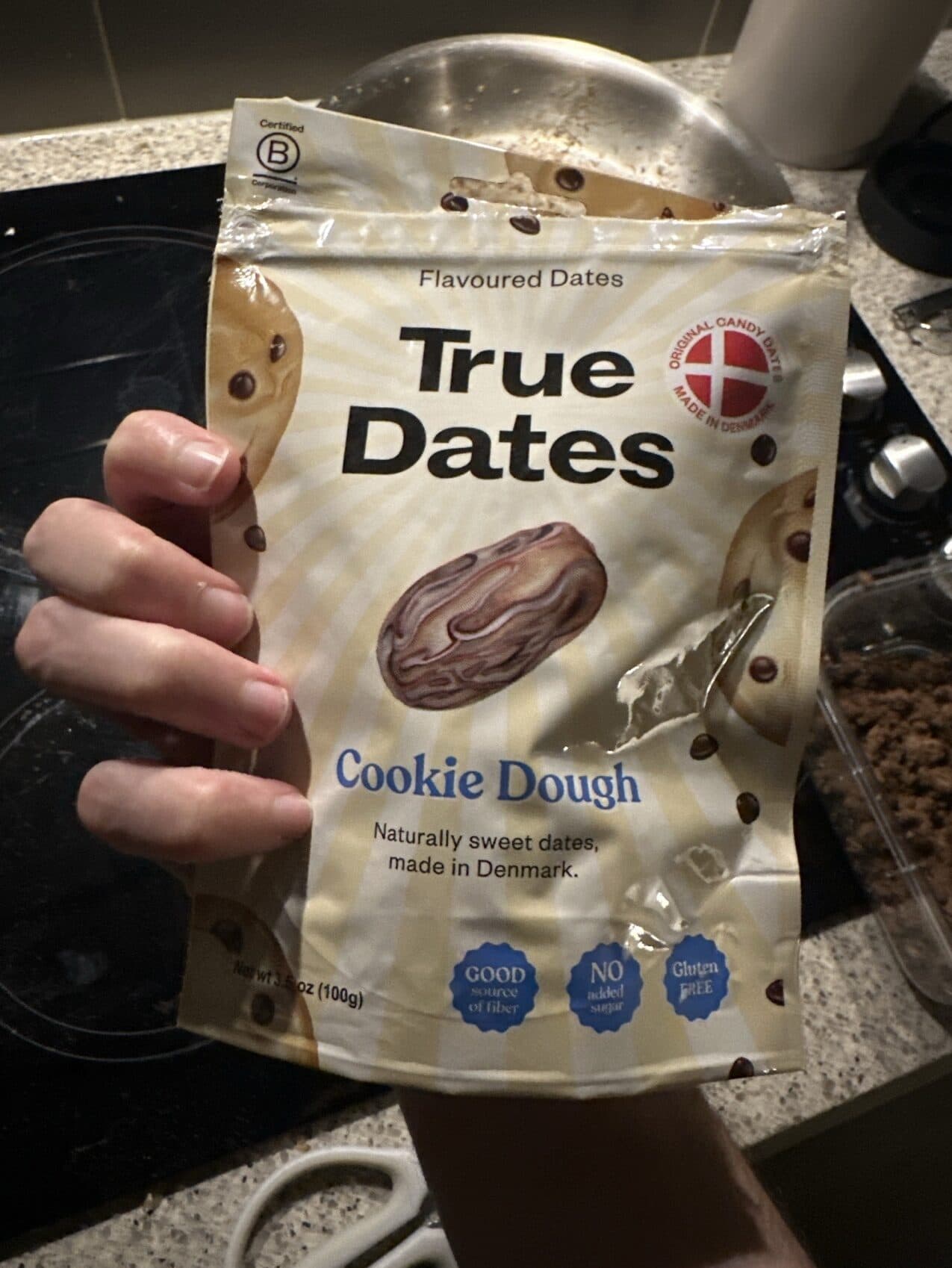True dates Cookie Dough packshot