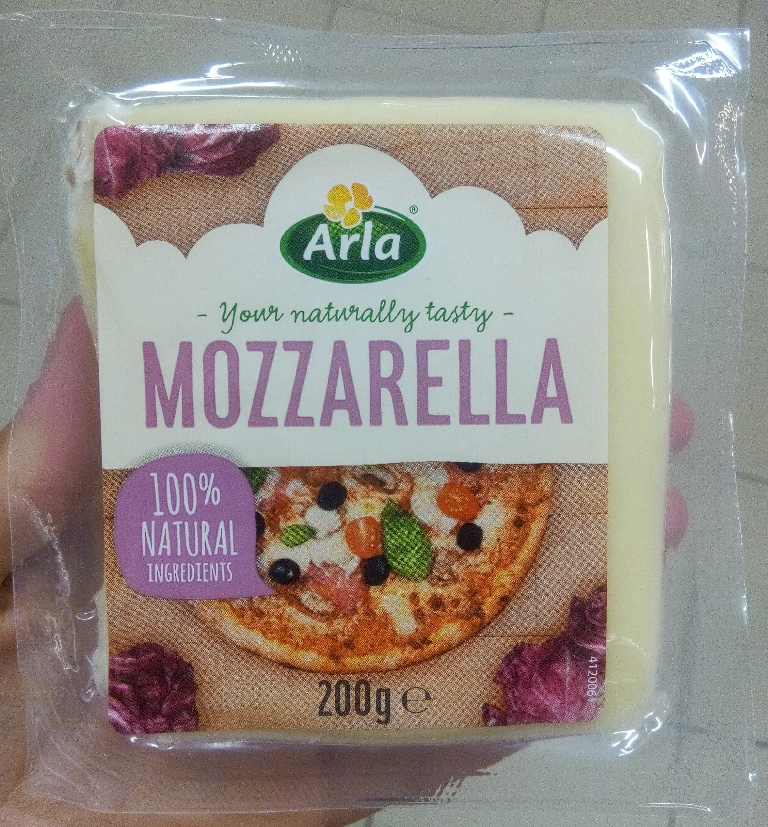Arla Mozzarella packshot