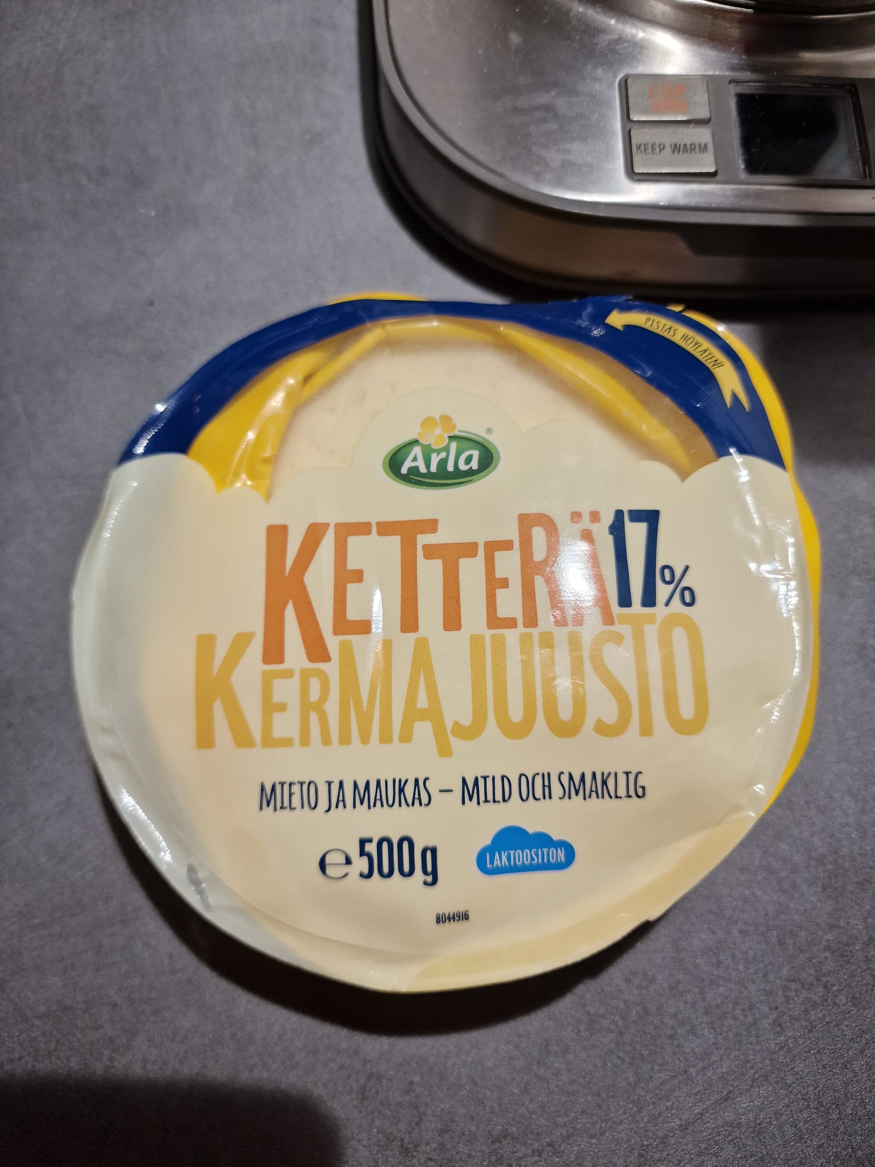 Arla Ketterä Kermajuusto packshot
