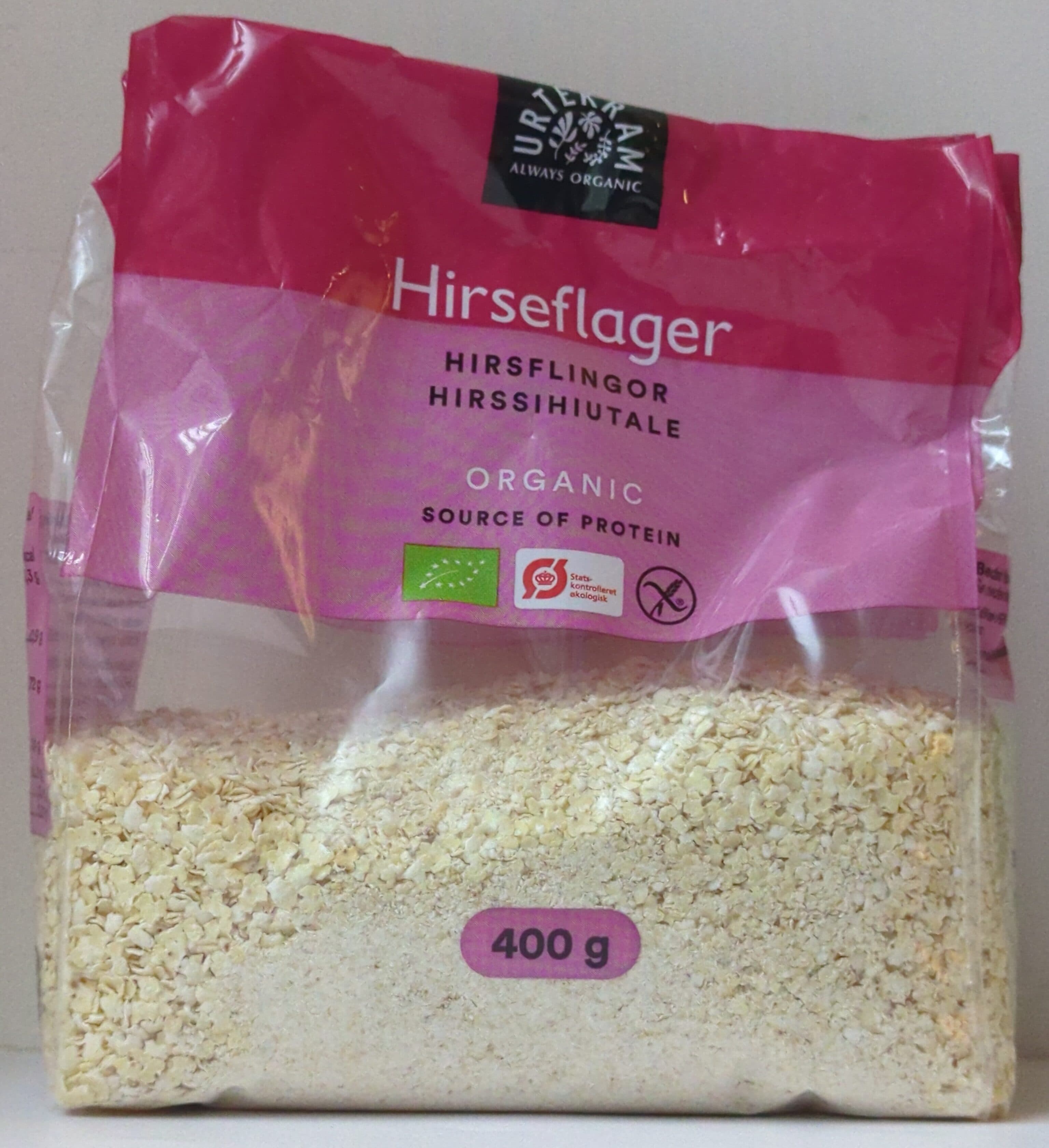 Urtekram Hirssihiutale packshot