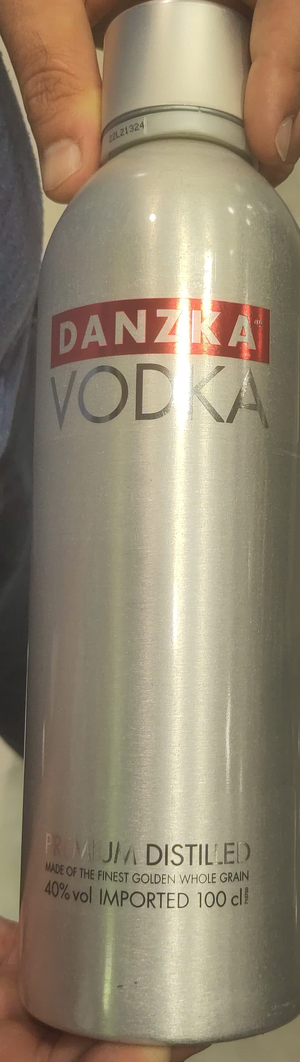 Danzka Vodka packshot
