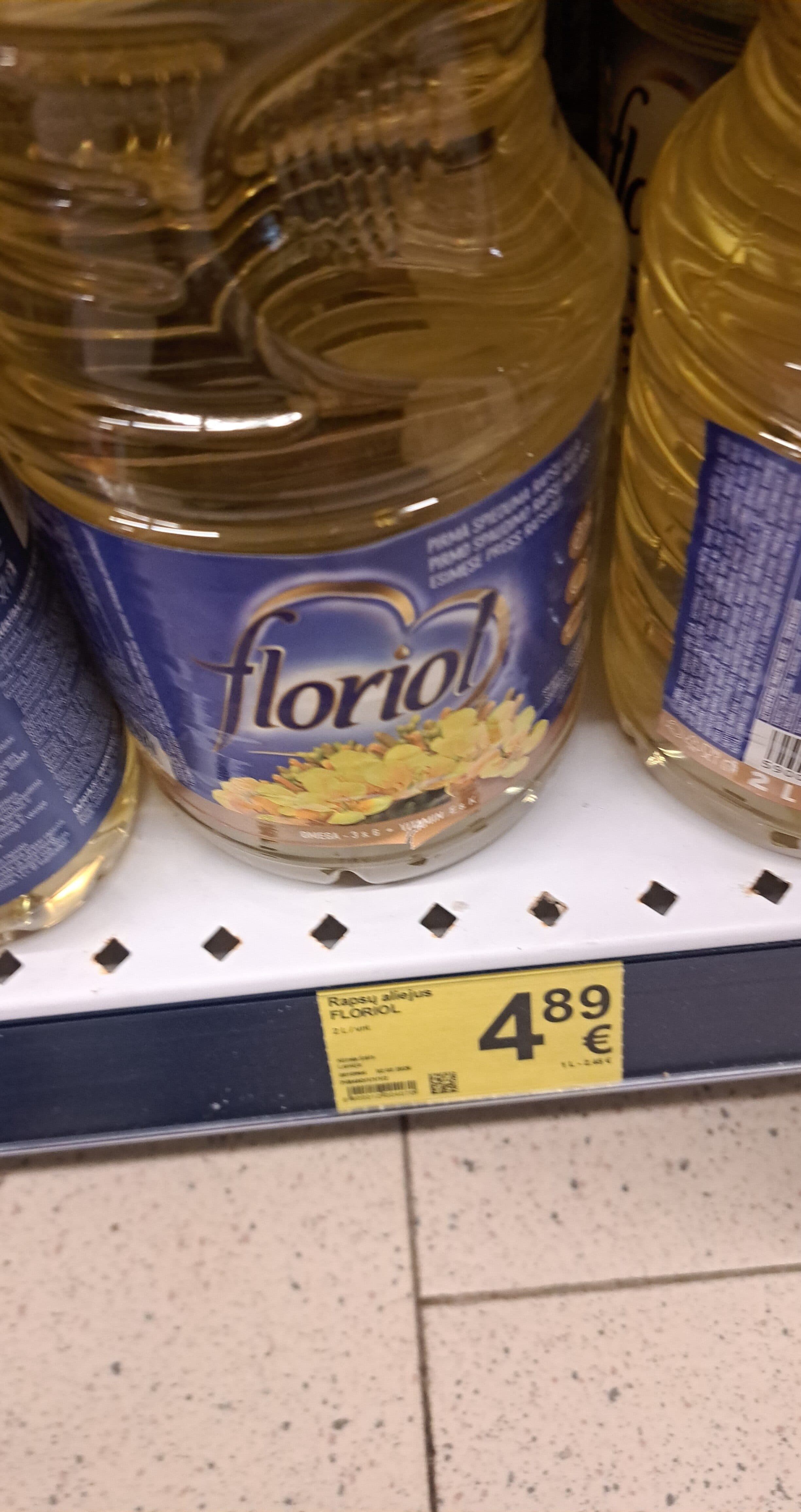 floriol aliejus packshot