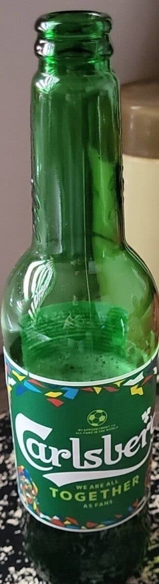 Carlsberg butelka packshot