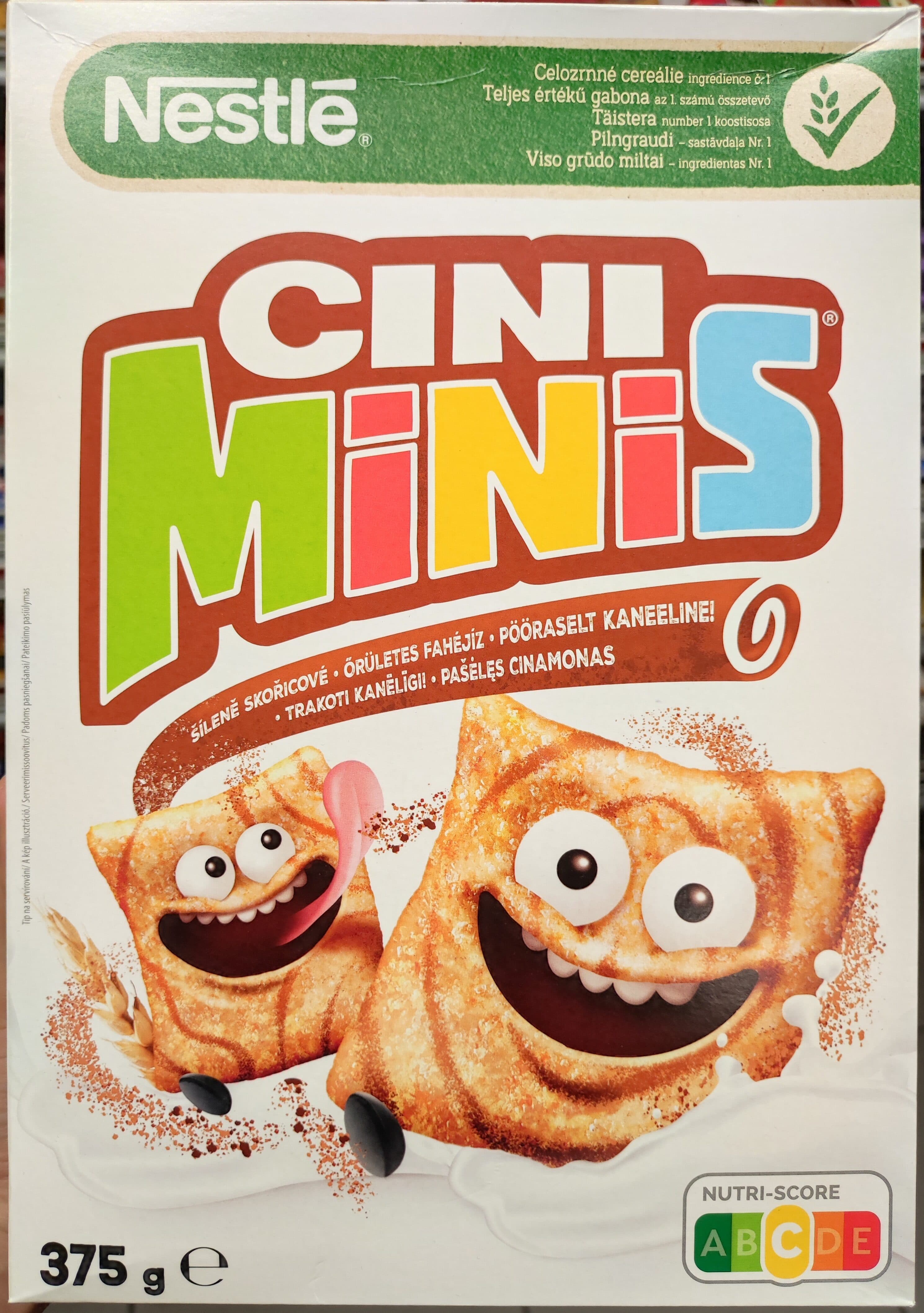 Nestlé Cini minis packshot