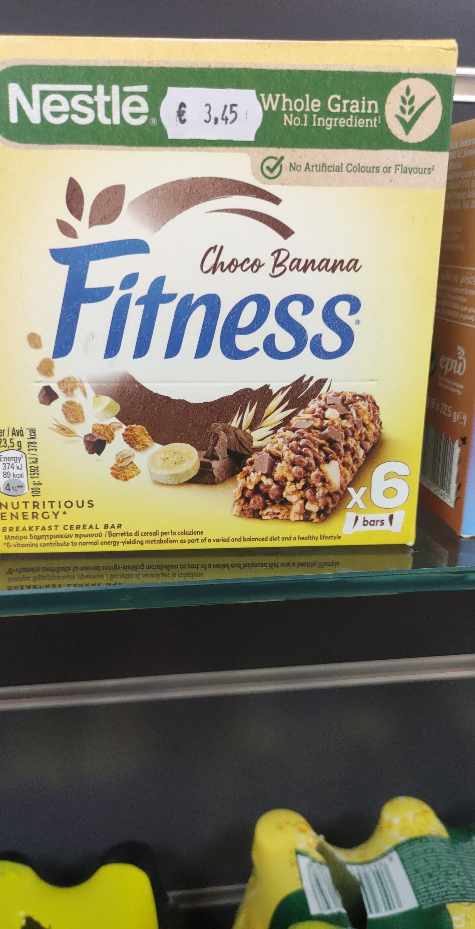 Nestlé Fitness choco banana packshot