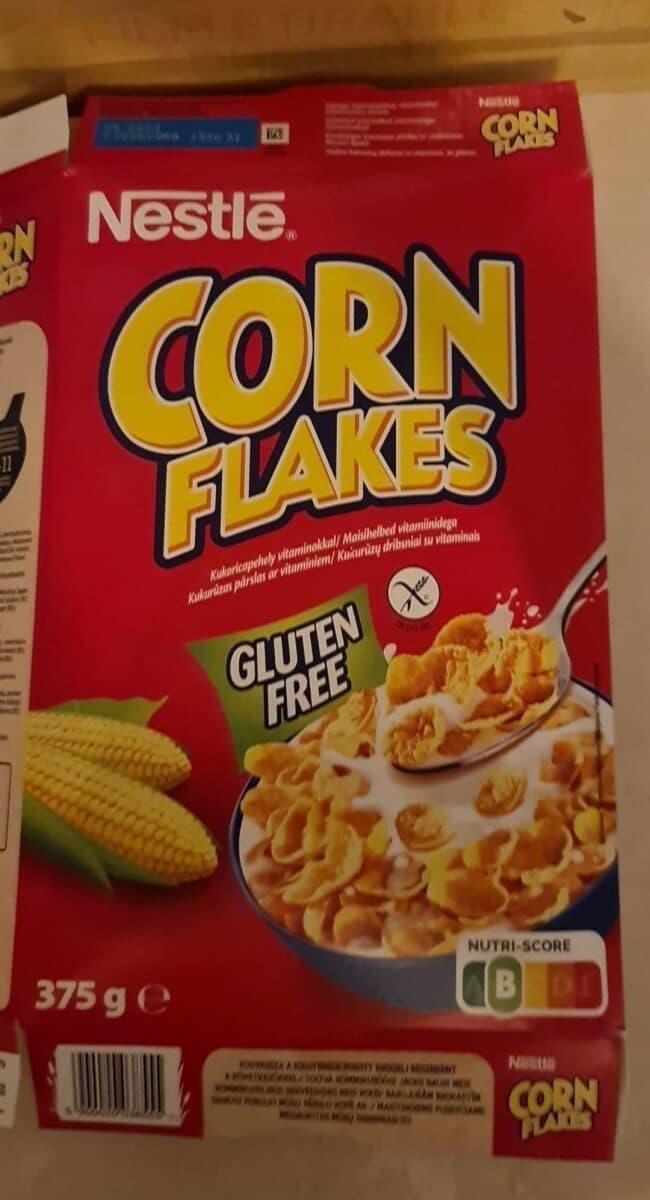 Nestle Corn flakes packshot