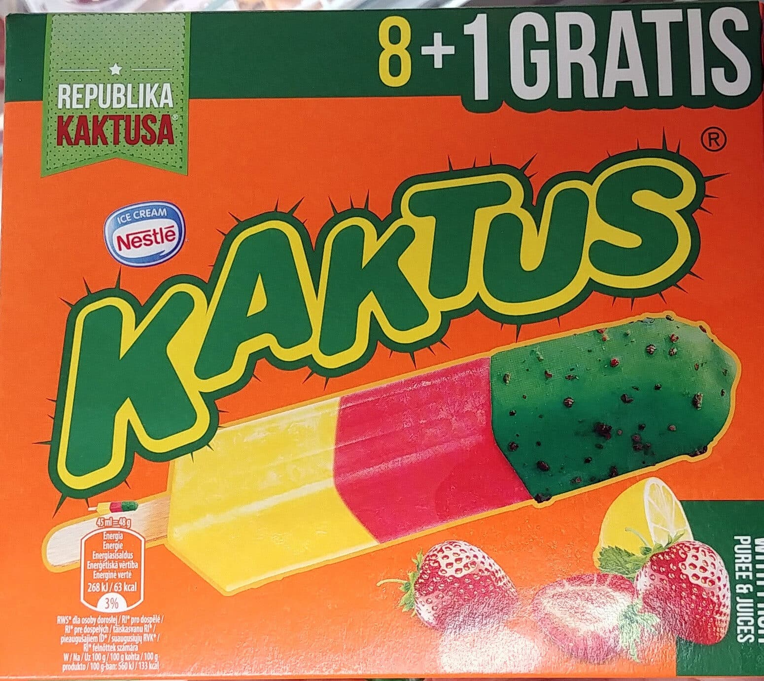 Nestlé Kaktus 8+1 packshot