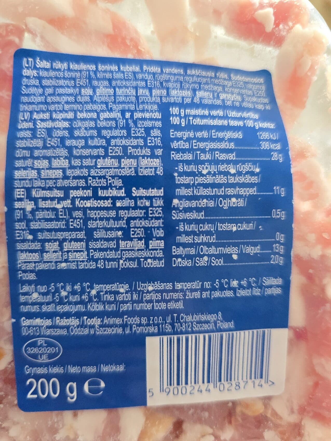 Morliny Smoked Bacon packshot