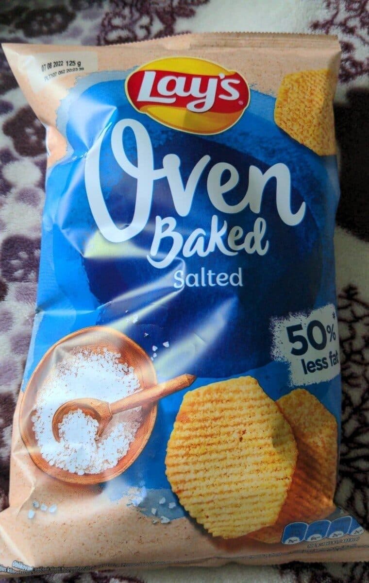 Lay's Oven baked salted packshot