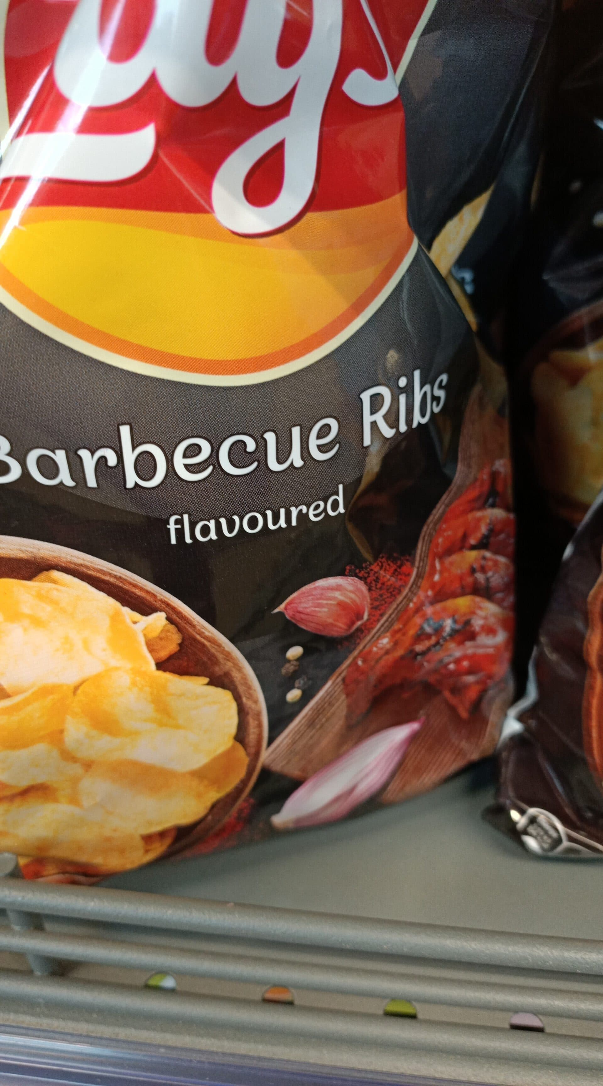 Lay's Barbecue Rib Crisps packshot