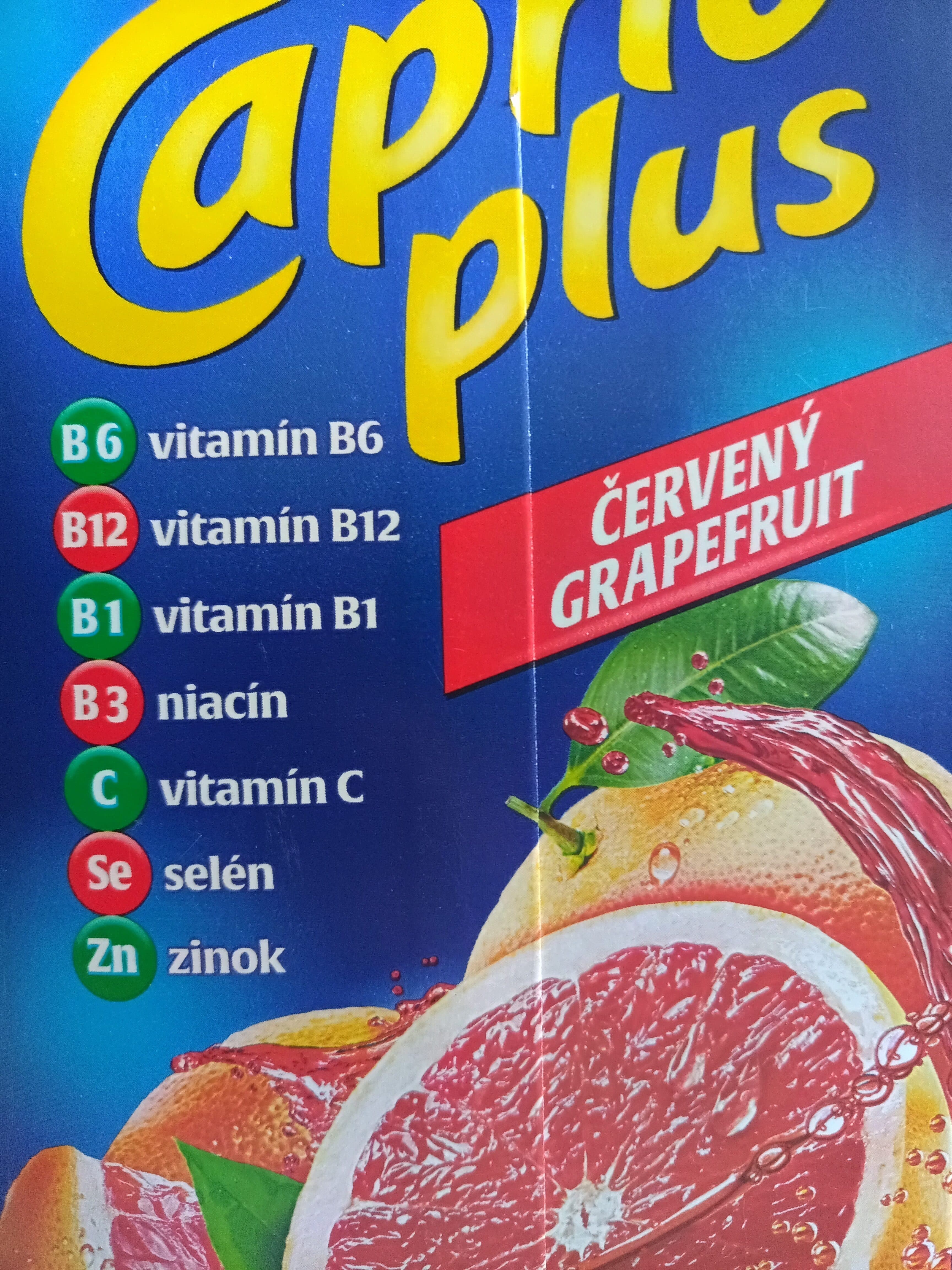 Caprio Červený grapefruit packshot