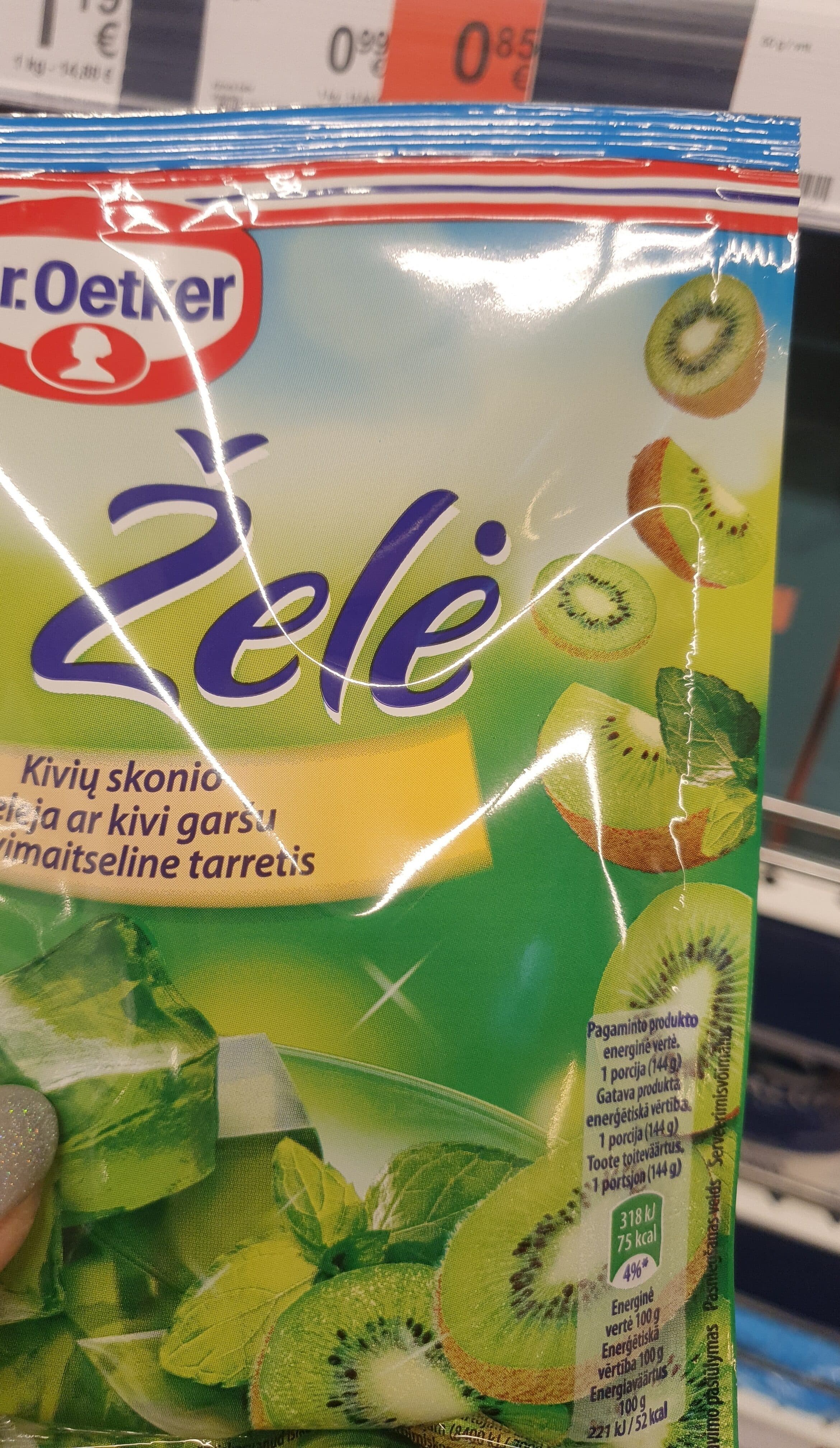 Zele kiviu packshot