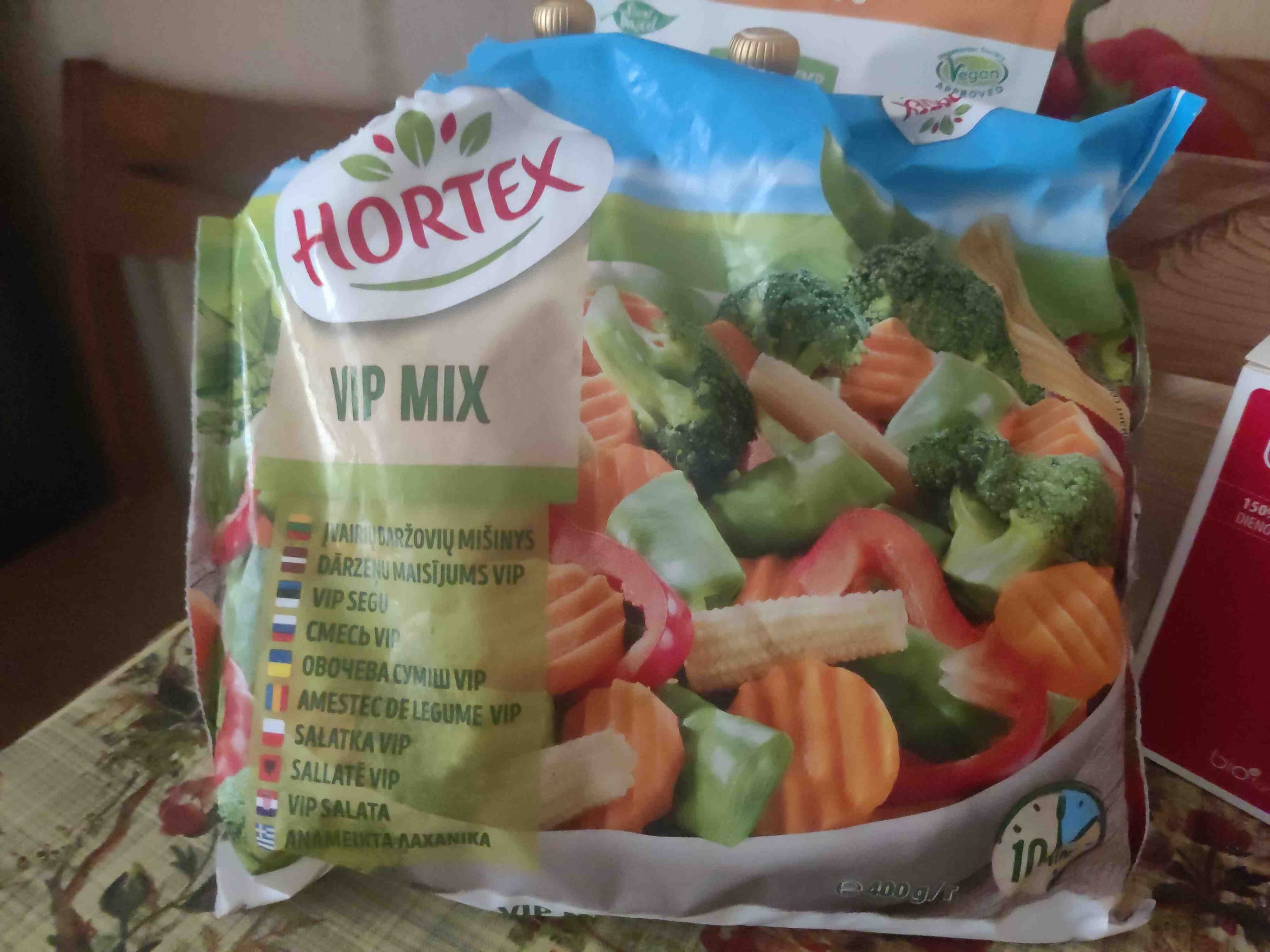 Hortex Vegetables packshot