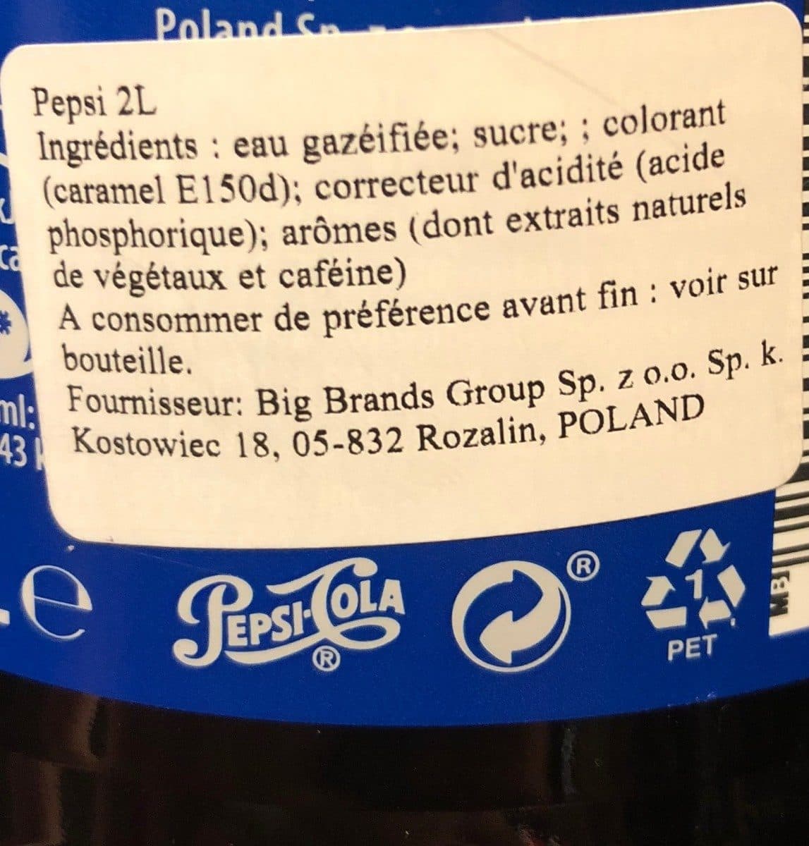 pepsico pepsi packshot