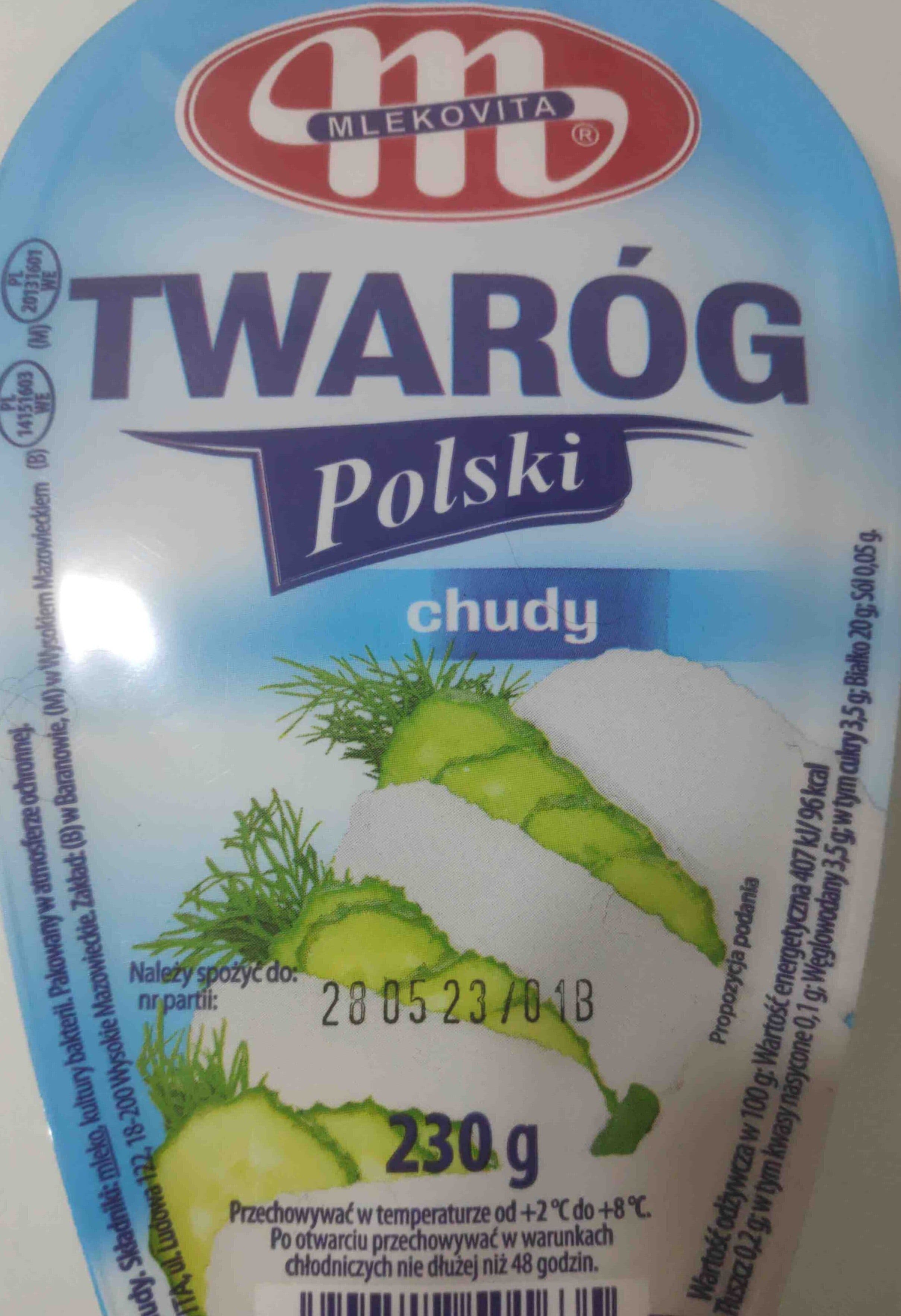 MLEKOVITA Twaróg Polski chudy Low Fat Curd packshot