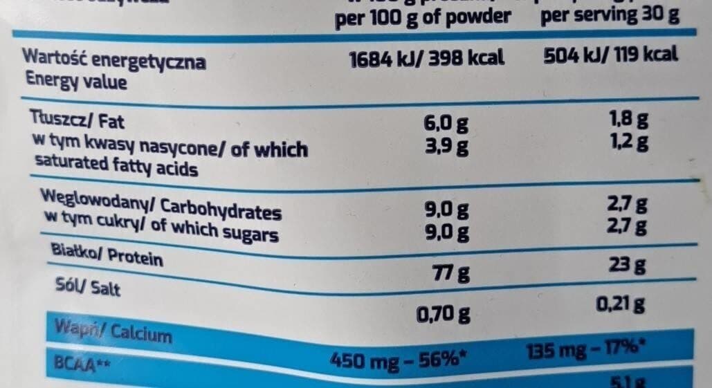 Mlekovita Instant WBC 80 WHEY PROTEIN CONCENTRATE packshot