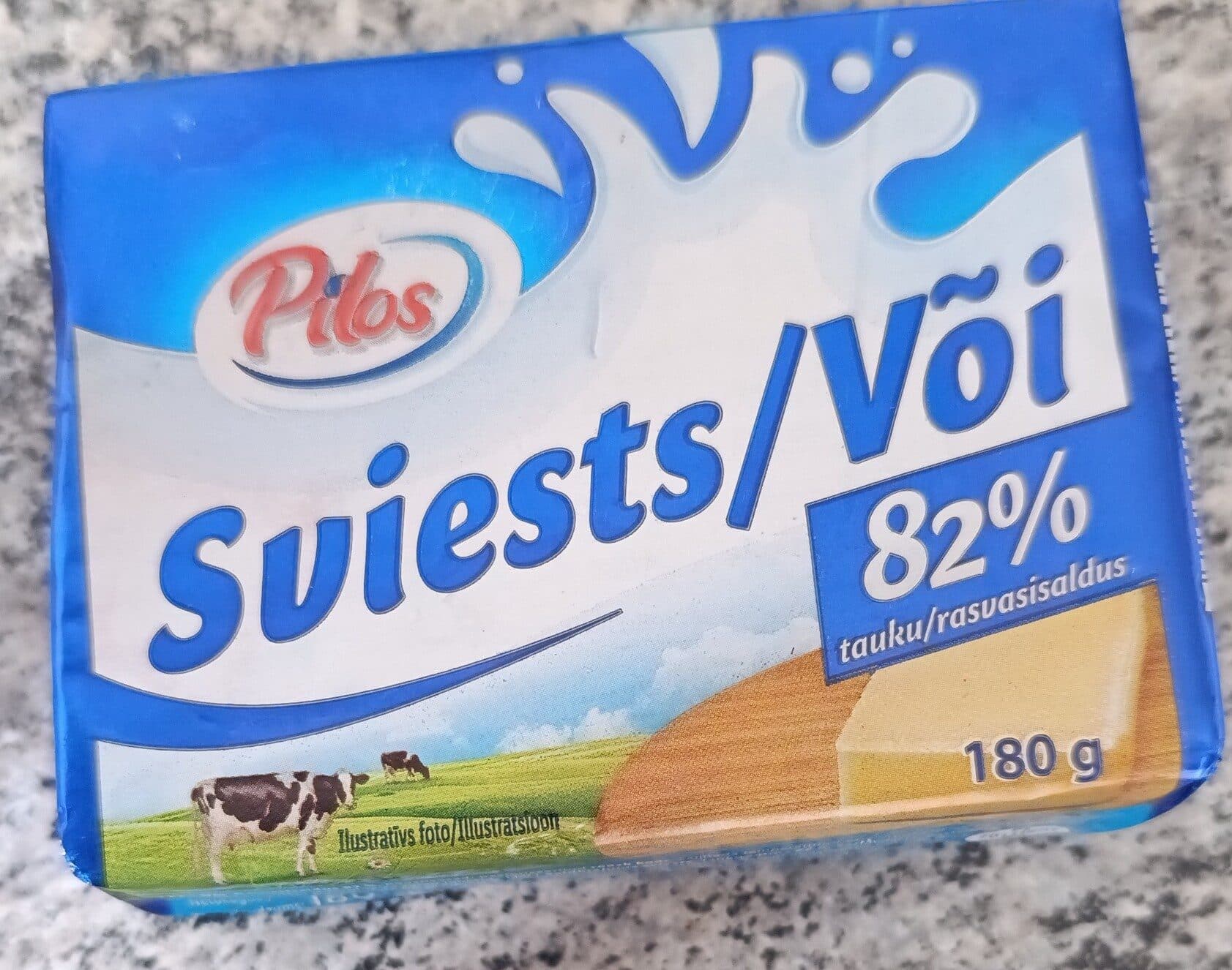 Pilos 82% Sviests packshot