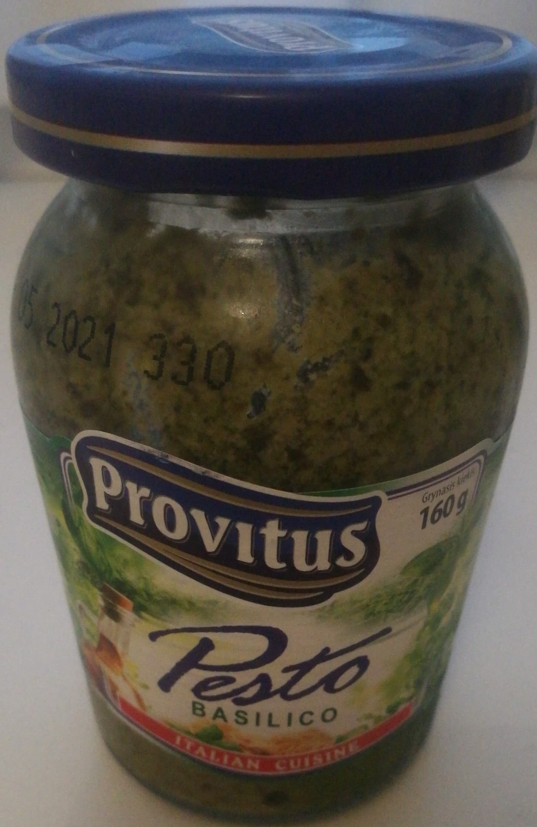 Provitus Pesto basilico packshot