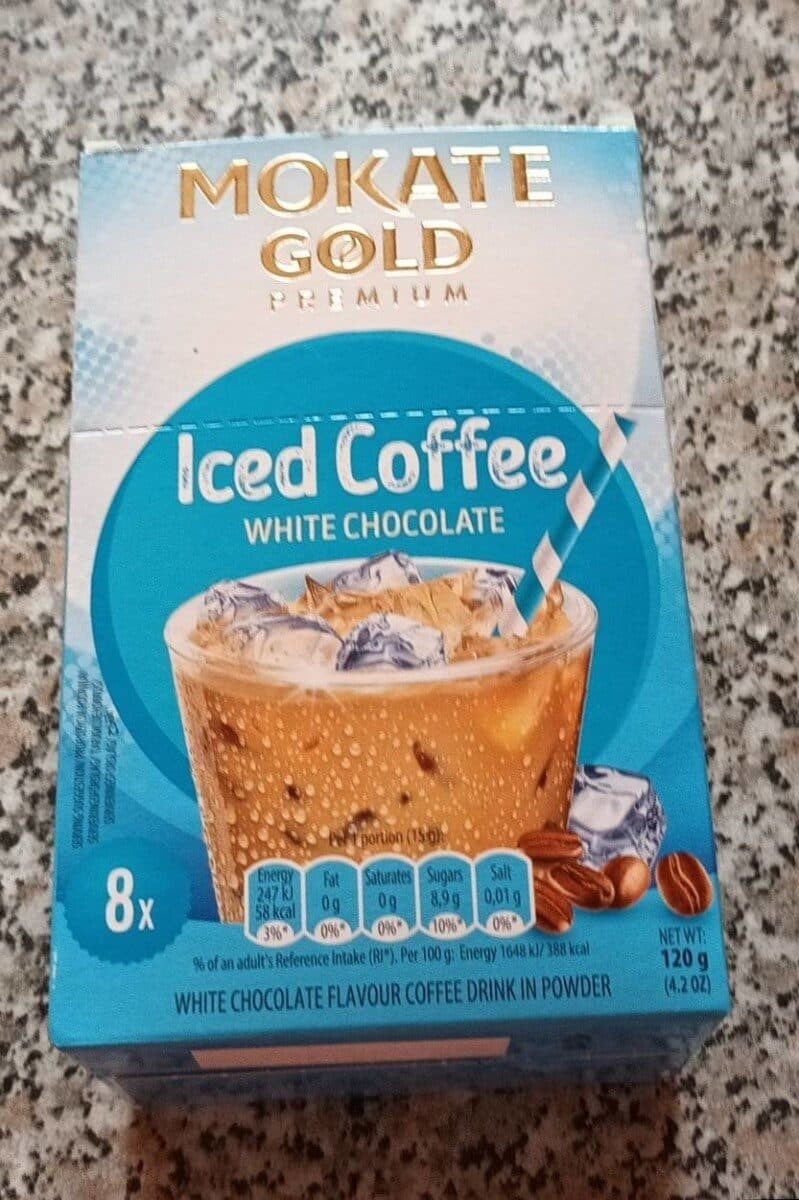 Mokate Iced coffee white chocolate packshot