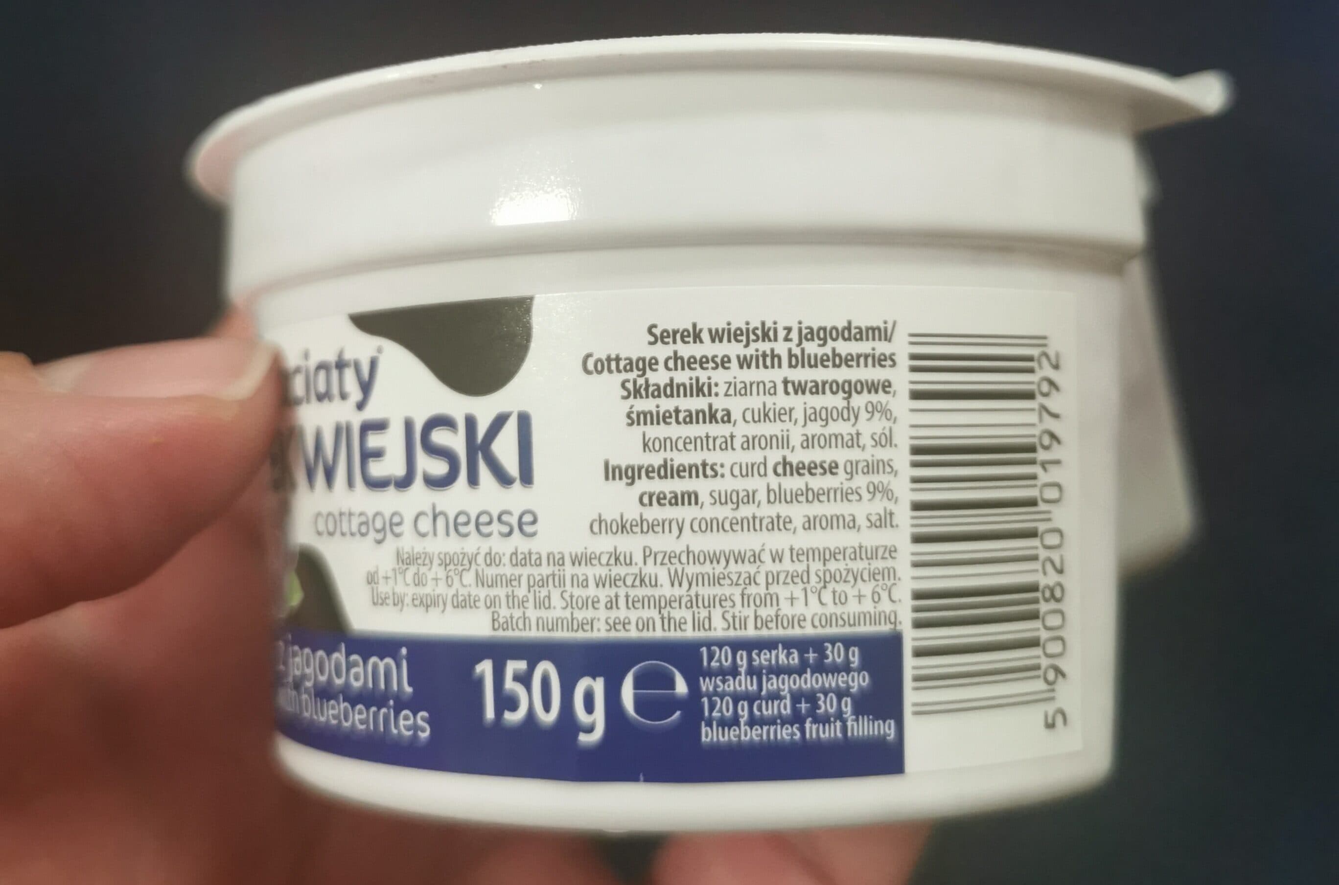 Mlekpol SEREK WIEJSKI cottage cheese packshot