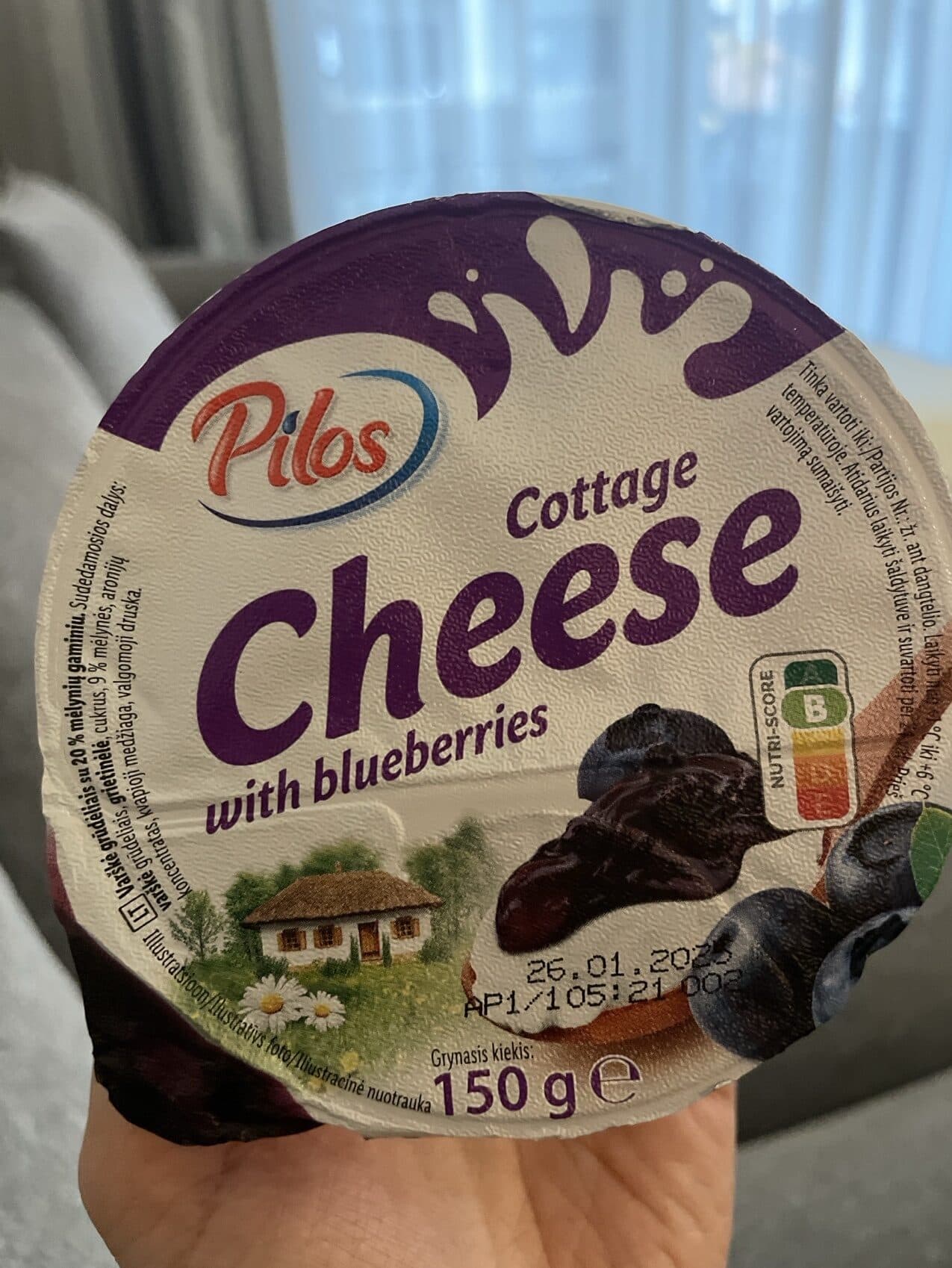 Pilos Serek Wiejski z Jagodami packshot