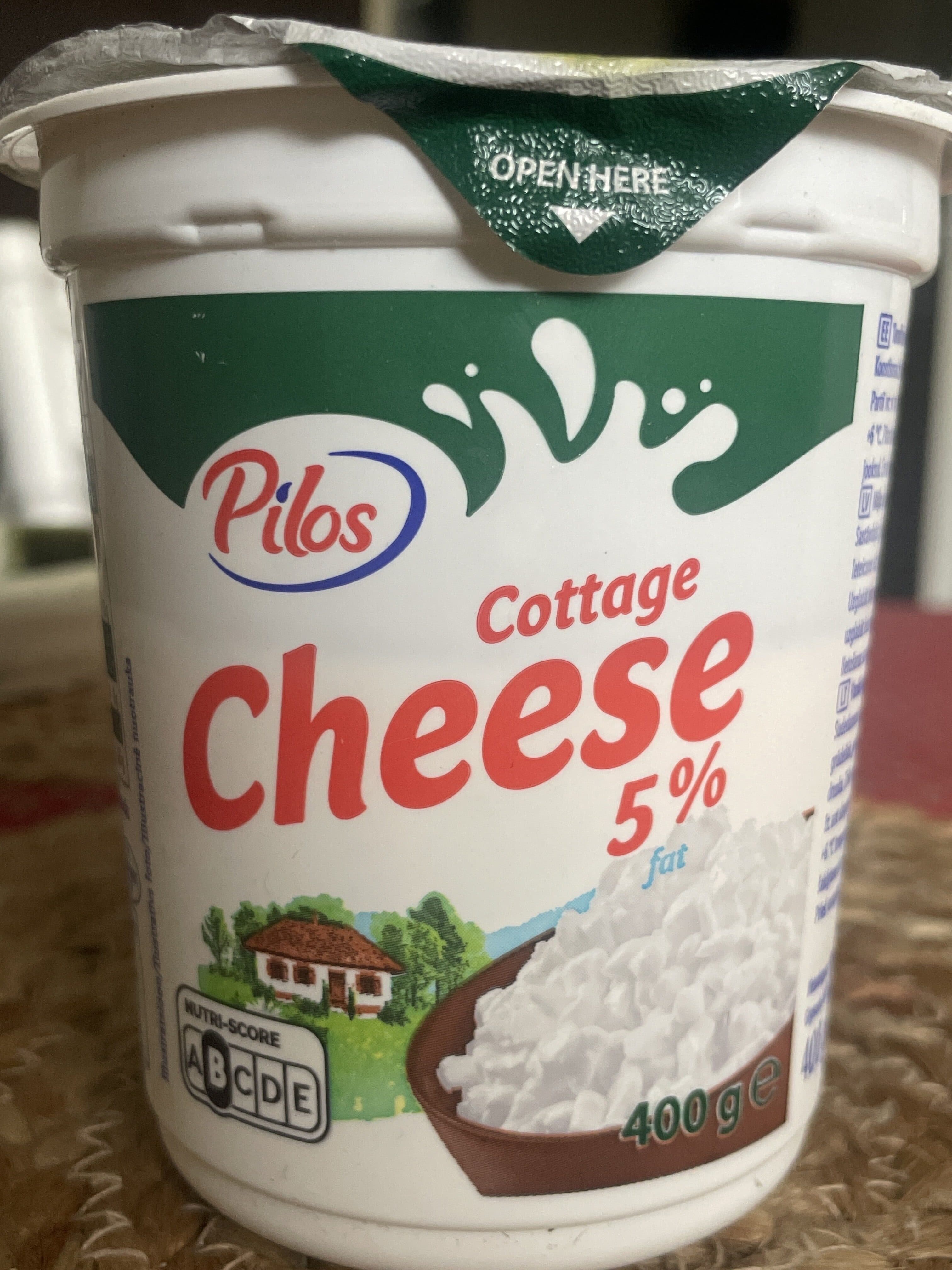 Pilos Cottage Cheese 5% fat packshot