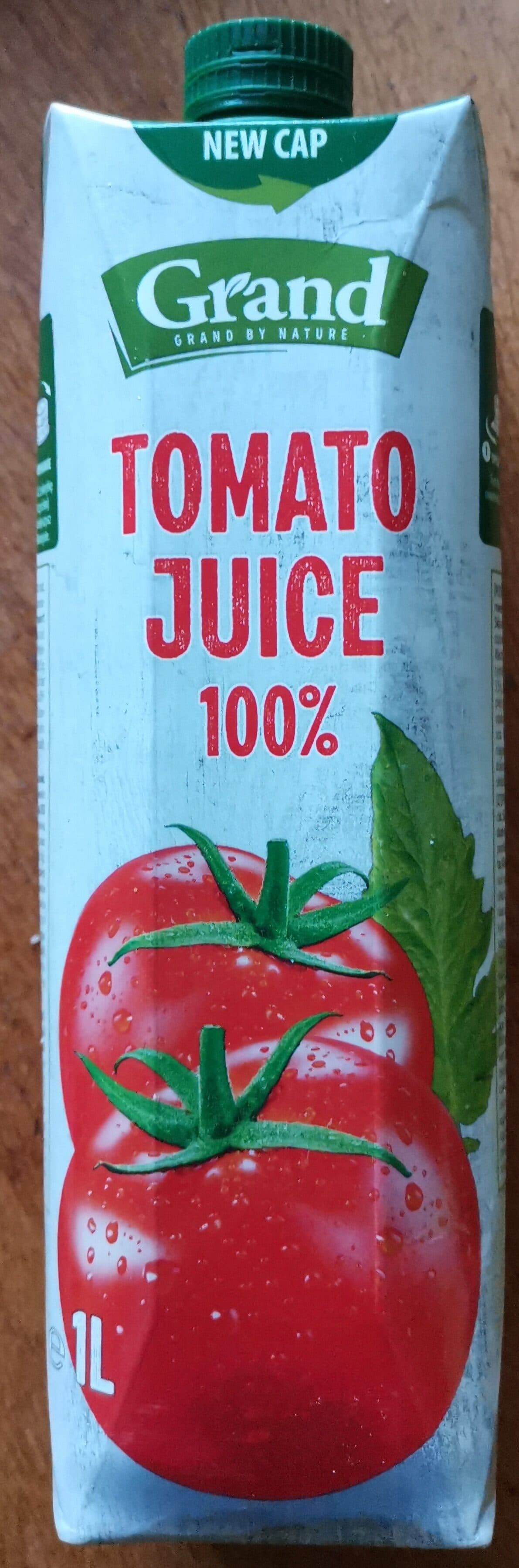 Grand Tomato juice packshot