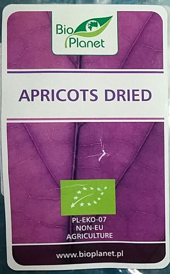 Bio Planet Dried apricots packshot