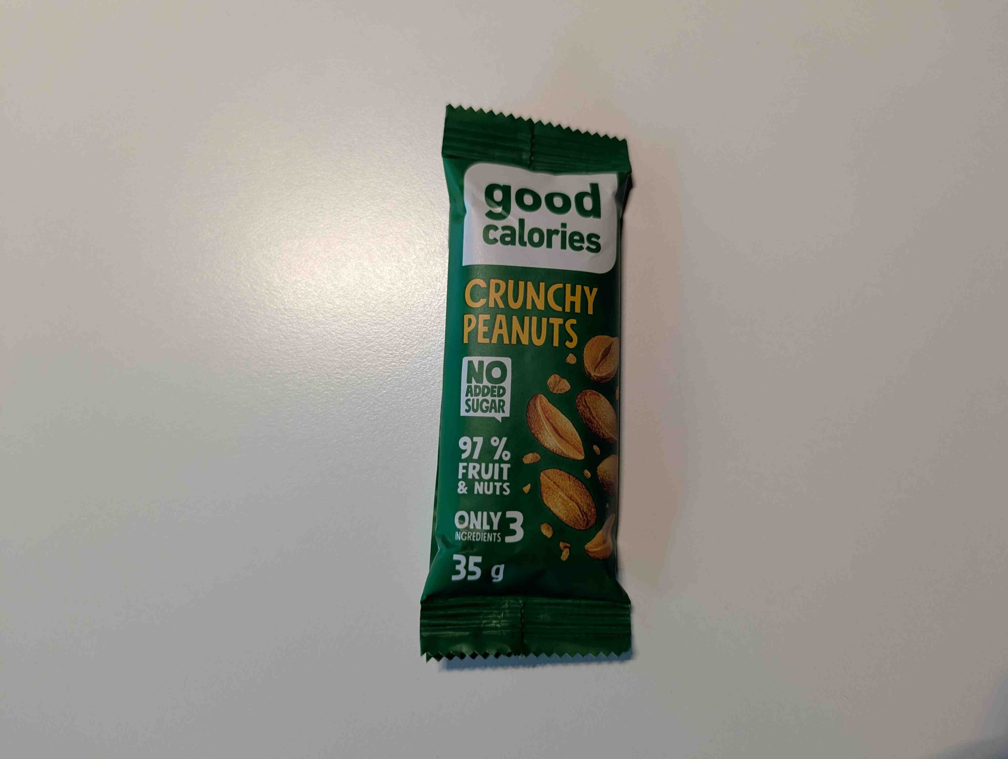 good calories CRUNCHY PEANUTS packshot