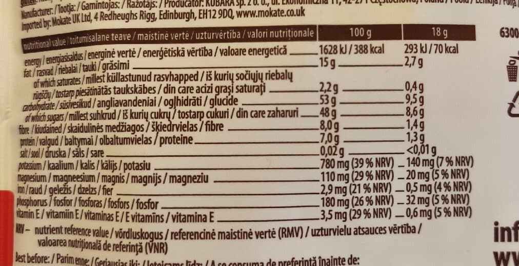 Good Calories Mini Bars Hazelnut And Chocolate packshot