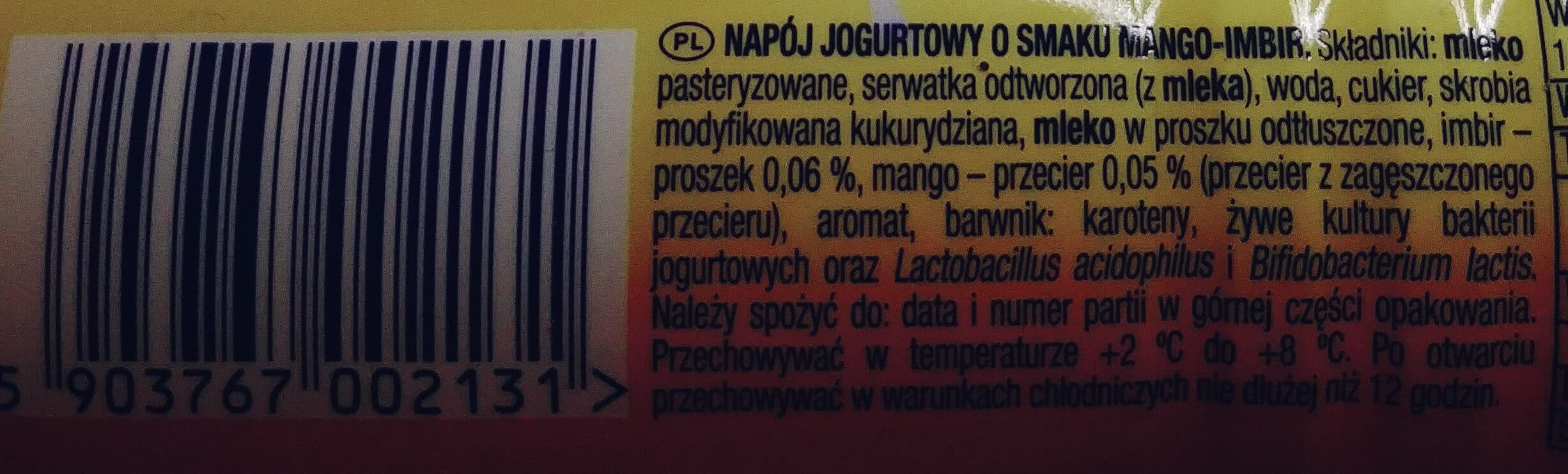Jovi Duet mango-imbir packshot