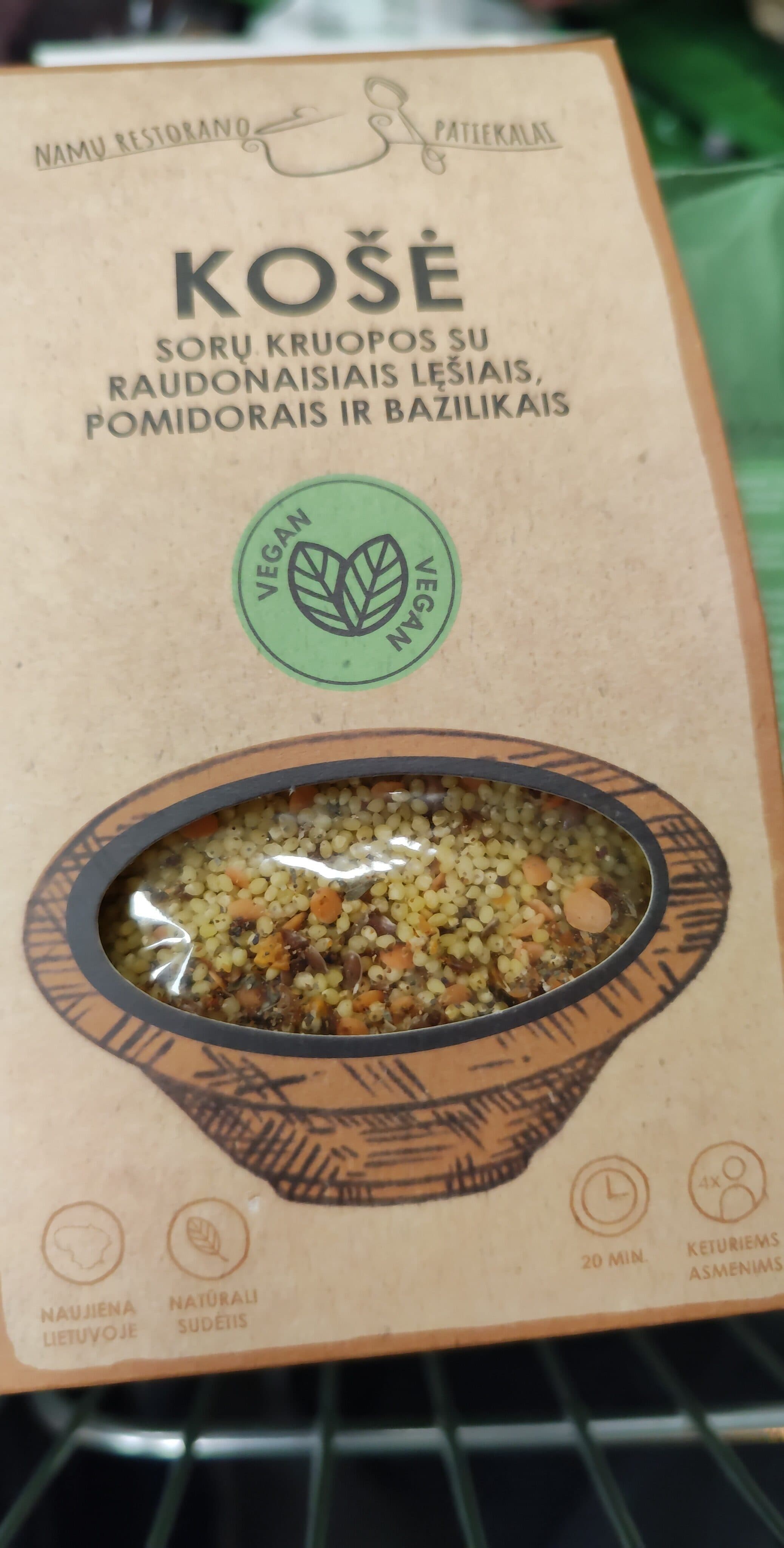 Namų restorano Košė packshot