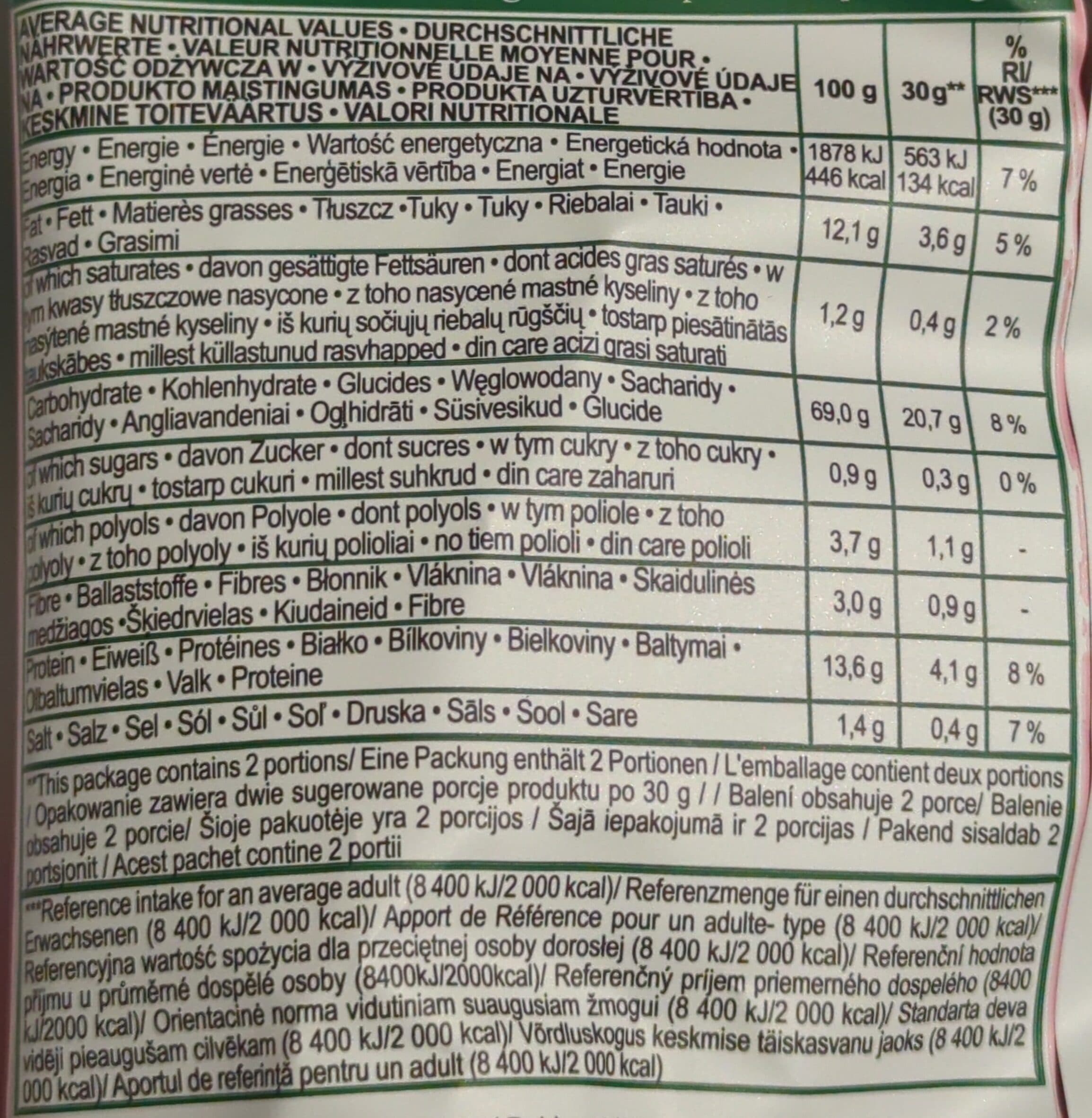 Popcrop Pyramids Protein Chips Vegan Sour Cream packshot