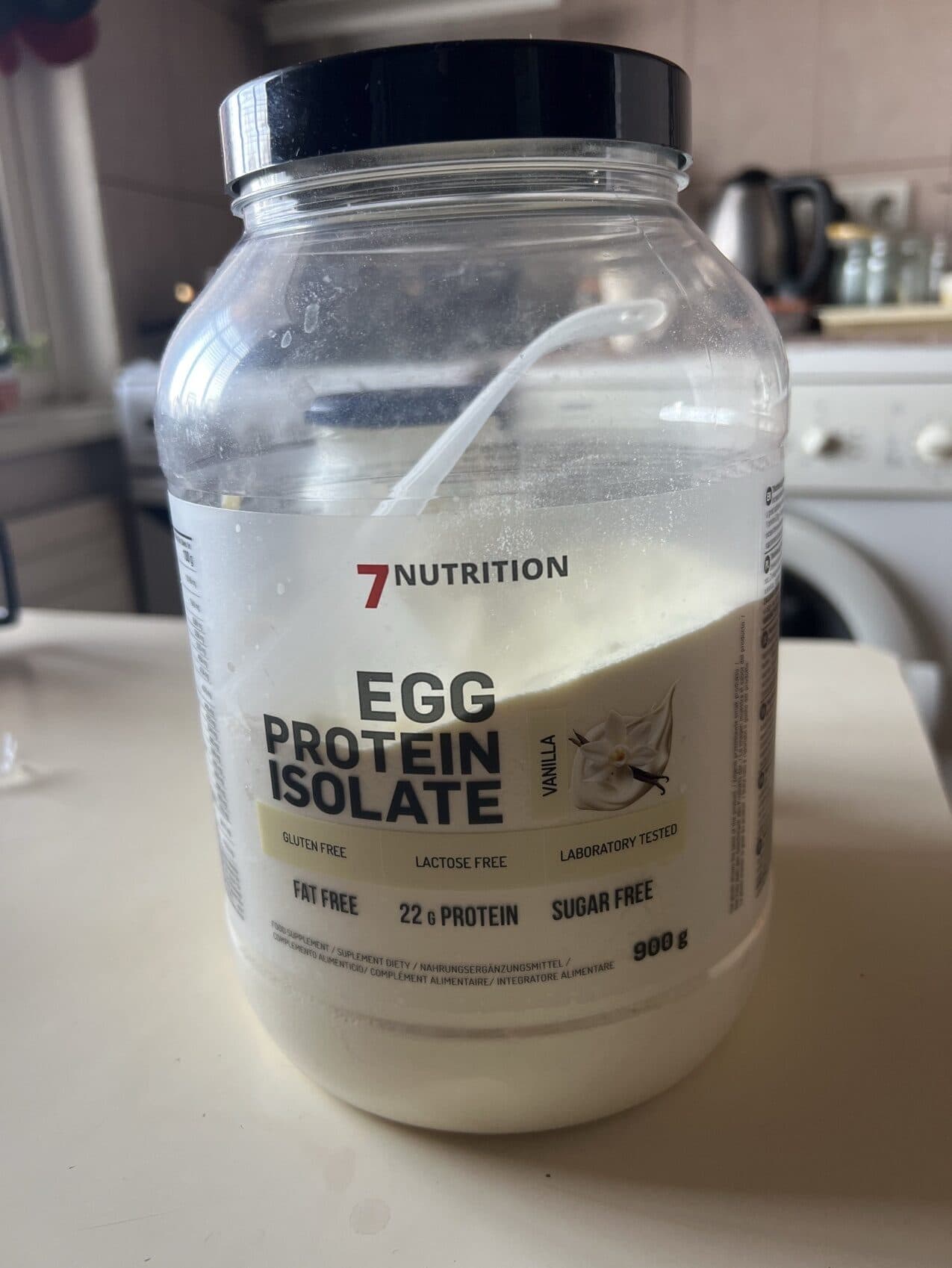 7nutrition Egg Protein Powder Vanilla packshot