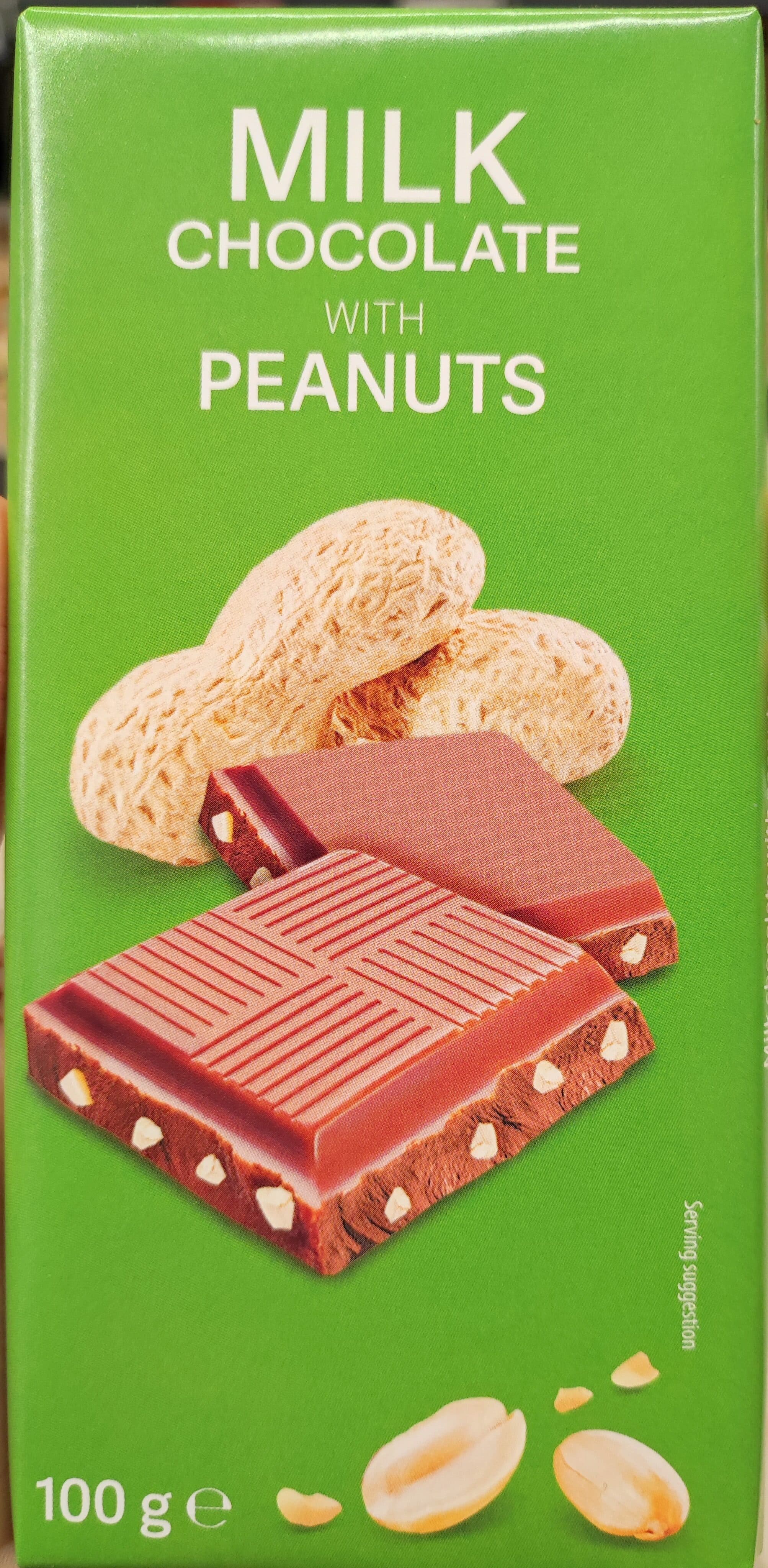 Millano Milk Chocolate With Peanuts packshot