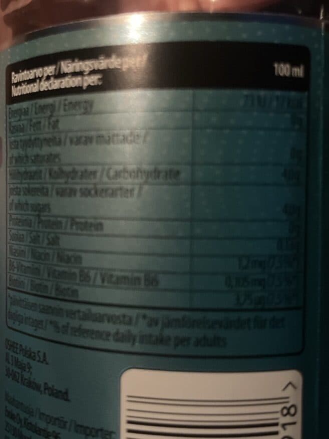 Oshee Hydroblue packshot