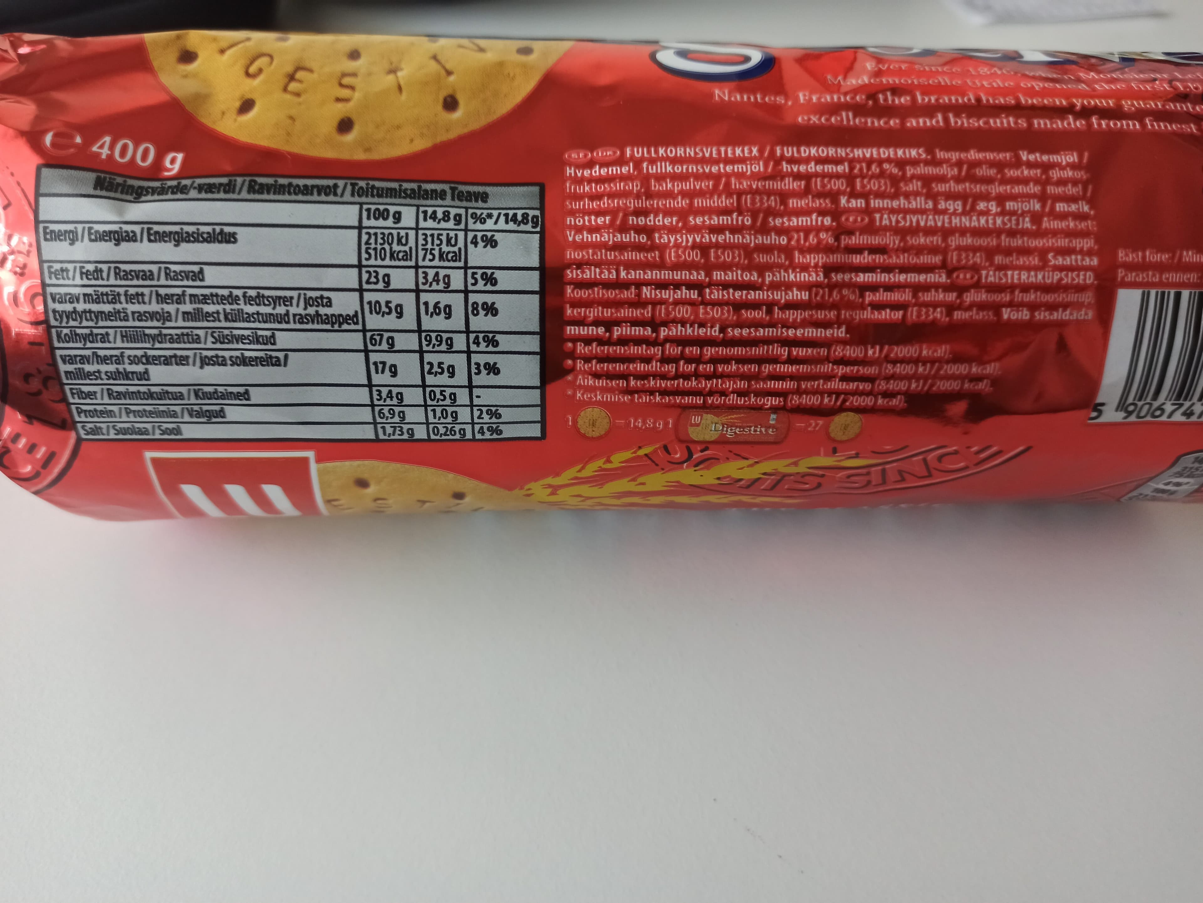 LU Digestive packshot